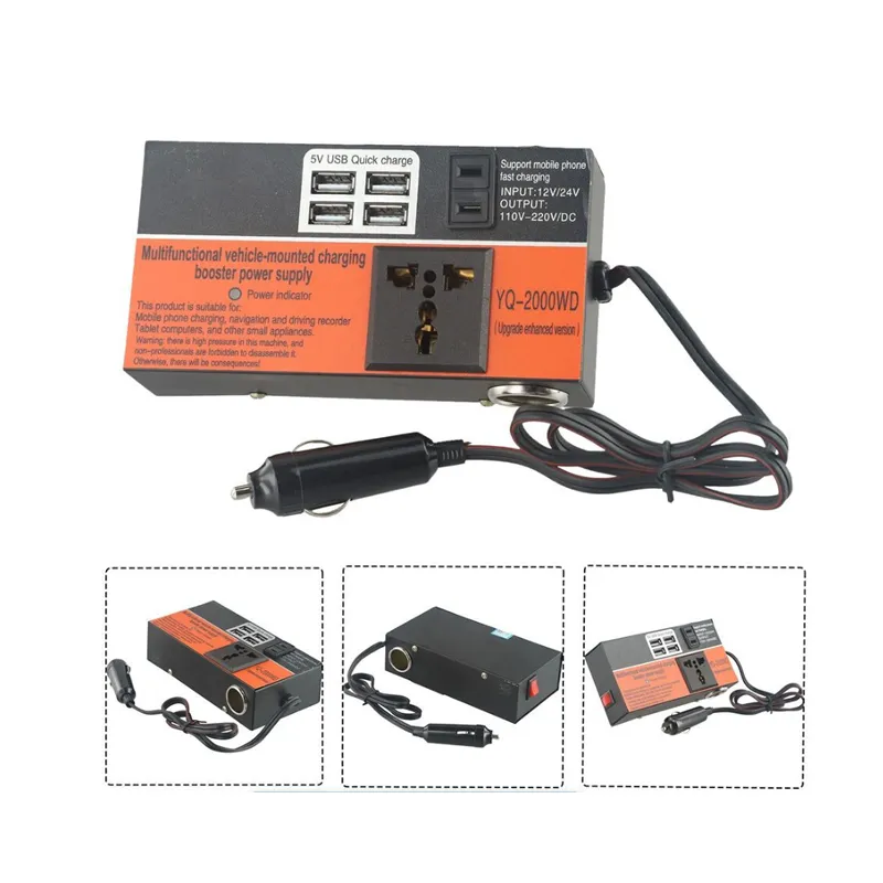 12V-24V Usb Portable Car Power Inverter Bs-5209
