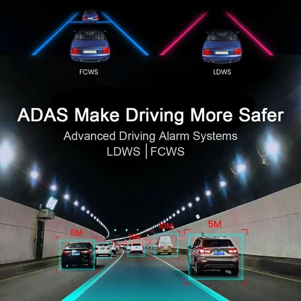 170 Degree Wifi Car  Driving  Recorder Hd 1080p Wide-angle Super