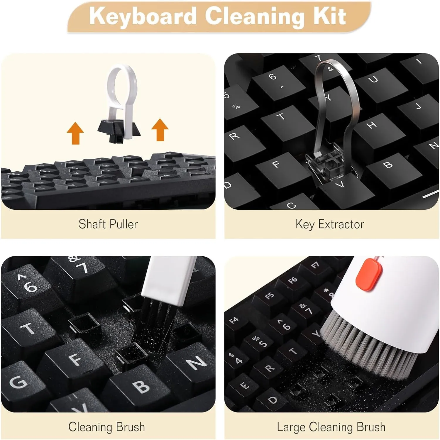 20-in-1 Keyboard Cleaner Kit for Devices & Screens