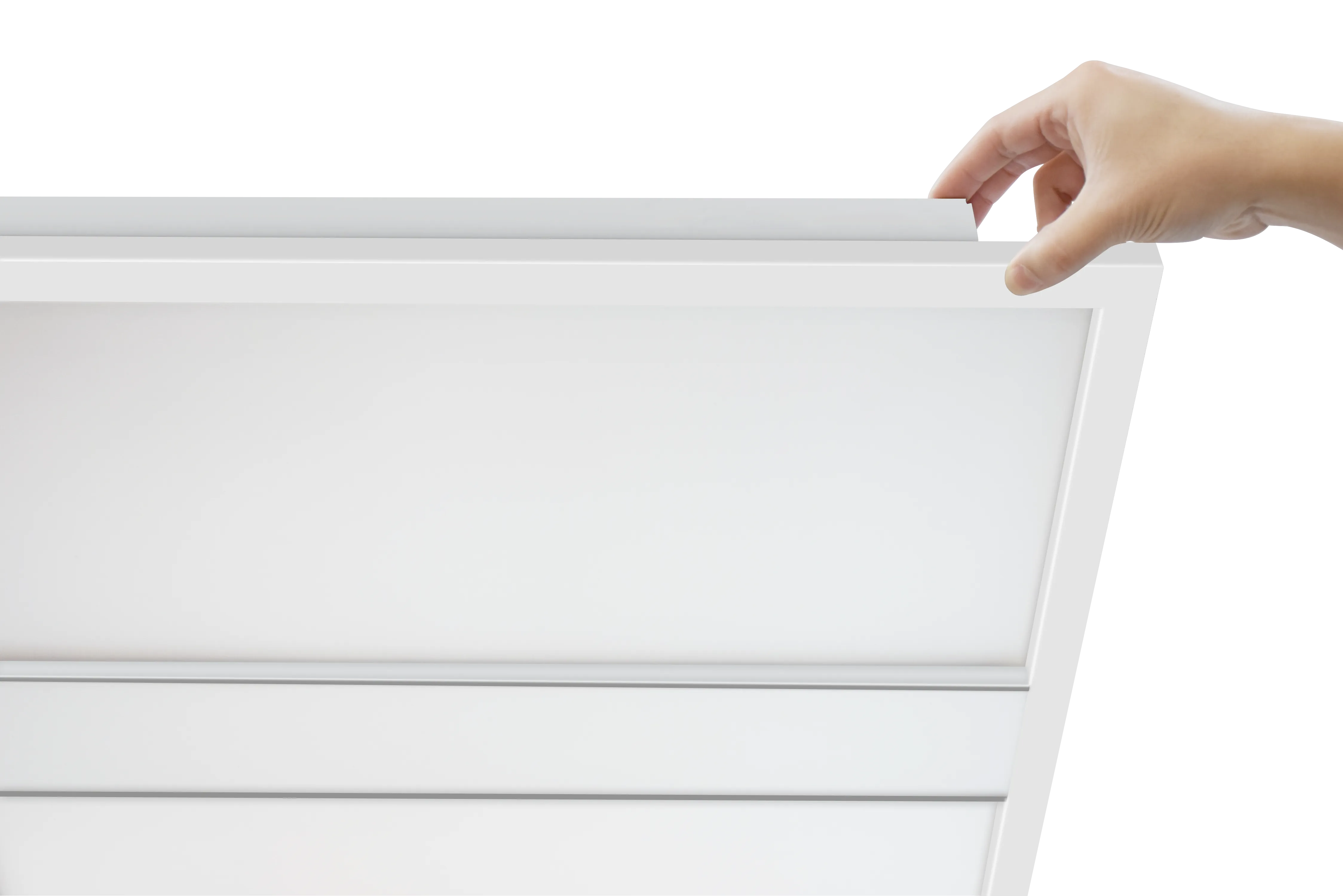 2x2 Back-Lit LED Designer Panel, 3850 Lumen Max, Wattage and CCT Selectable, Emergency Backup Option, 120-277V