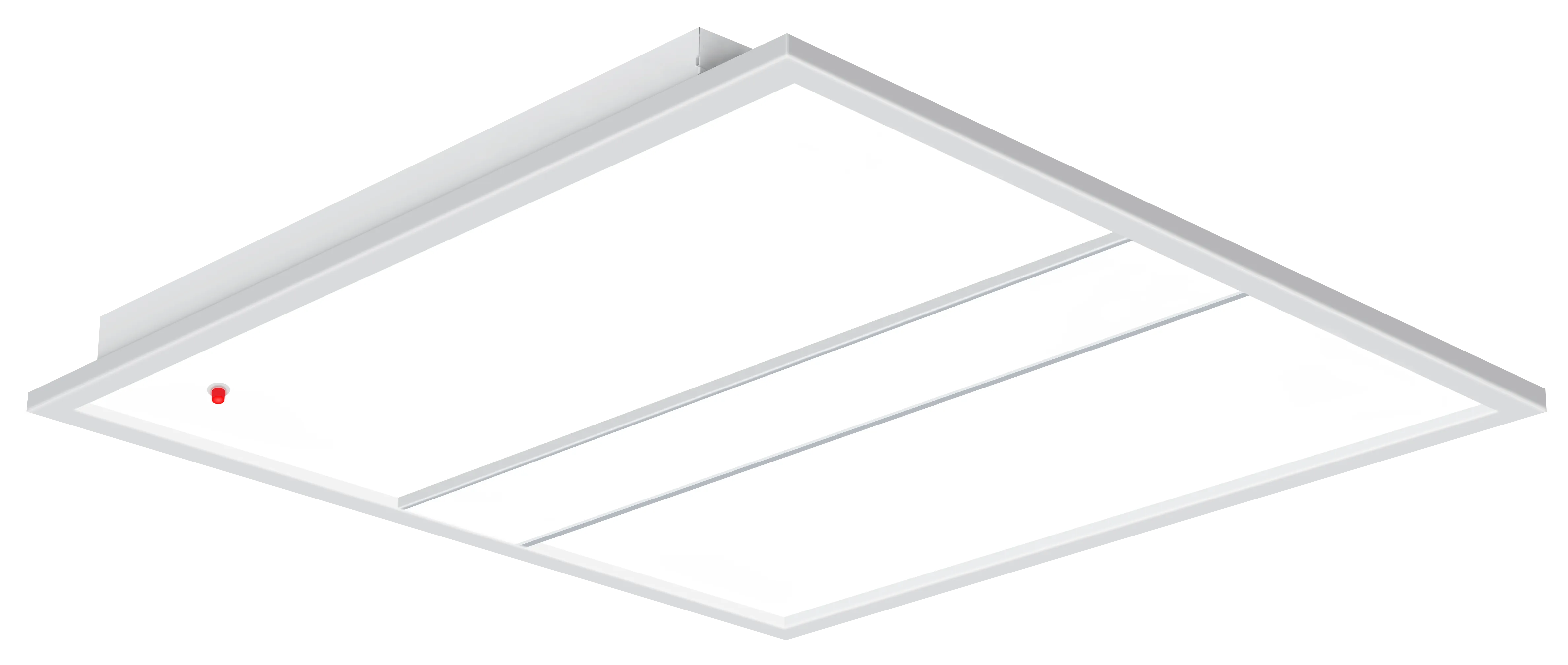 2x2 Back-Lit LED Designer Panel, 3850 Lumen Max, Wattage and CCT Selectable, Emergency Backup Option, 120-277V