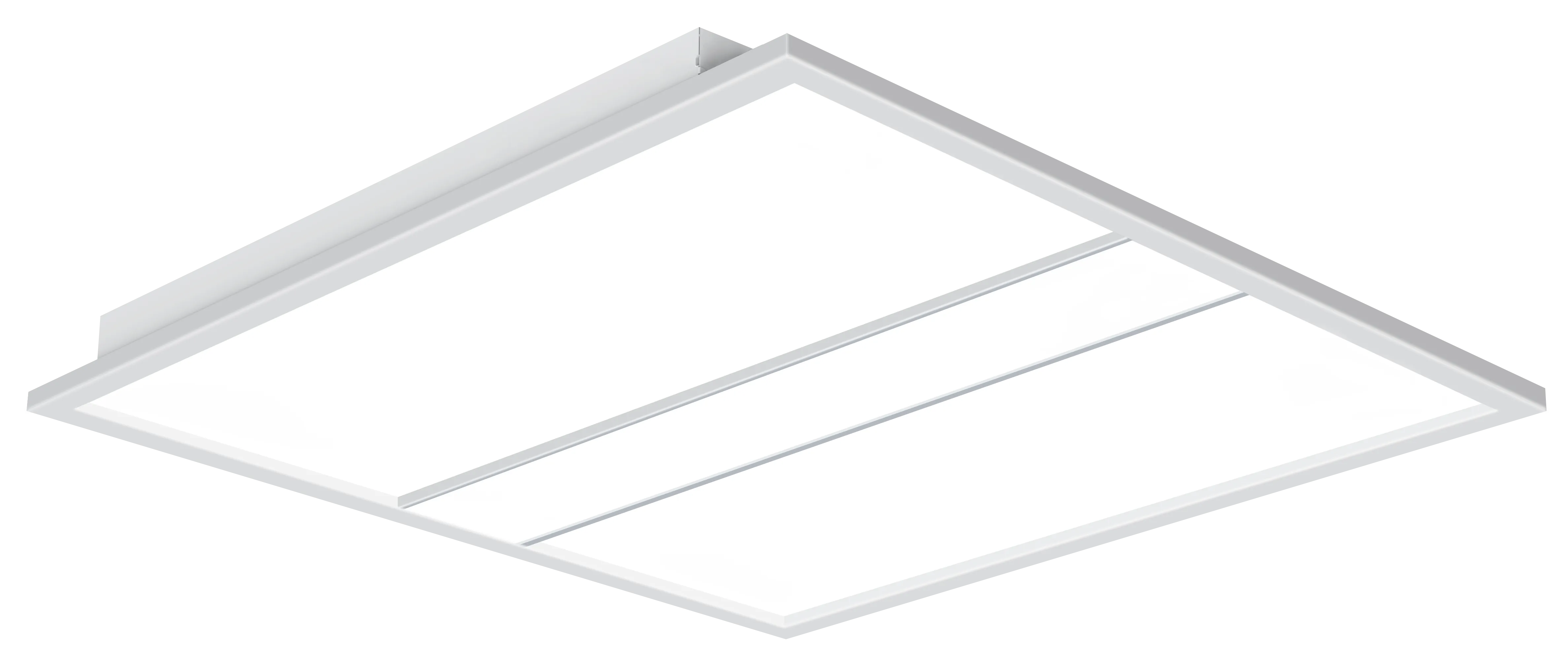 2x2 Back-Lit LED Designer Panel, 3850 Lumen Max, Wattage and CCT Selectable, Emergency Backup Option, 120-277V