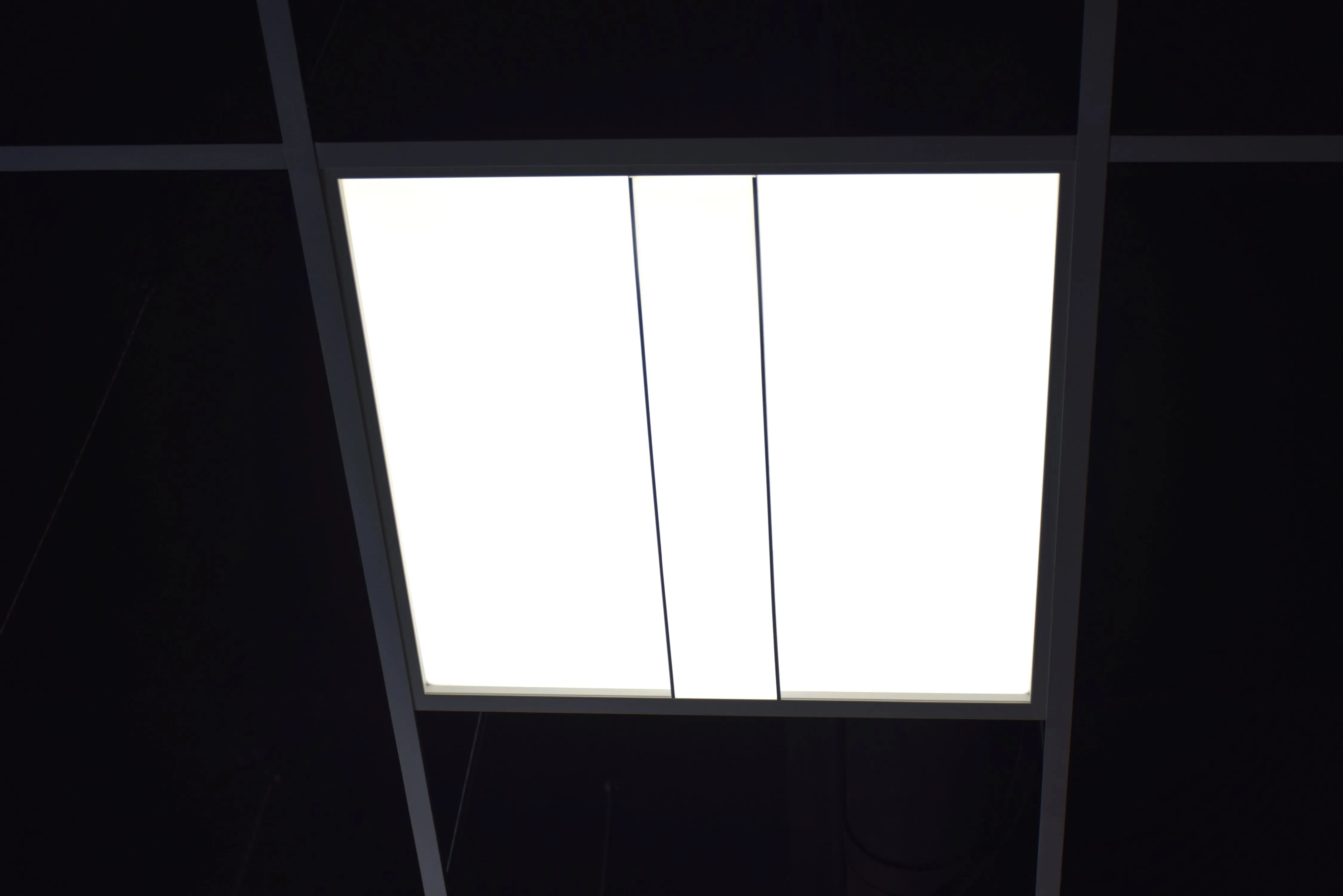 2x2 Back-Lit LED Designer Panel, 3850 Lumen Max, Wattage and CCT Selectable, Emergency Backup Option, 120-277V