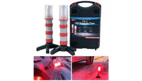3-in-1 LED Roadside Flares - Ships Same/Next Day!