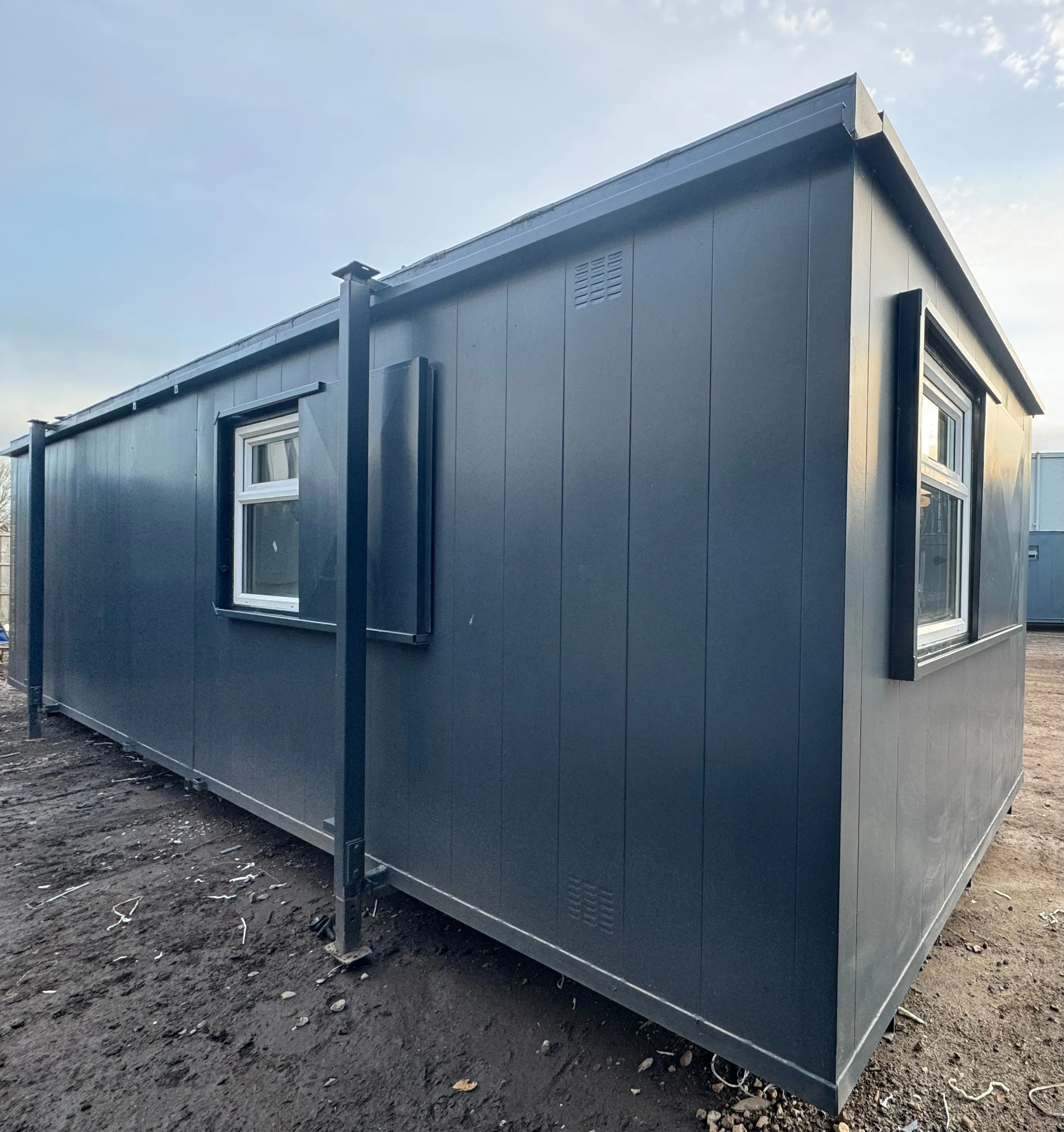 32ft Cabin | Open Plan Office / Canteen | Anti-Vandal Cabin | Portable Building | No 1075