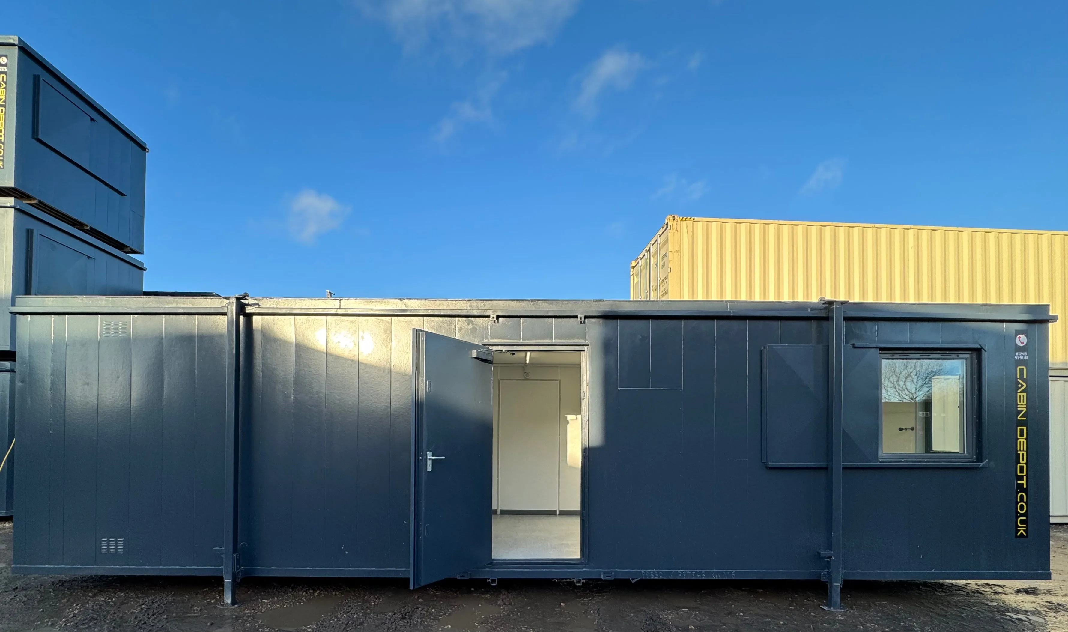 32x10ft Cabin | Office / Canteen | Anti-Vandal Cabin | Site Accommodation | kitchenette | No 975