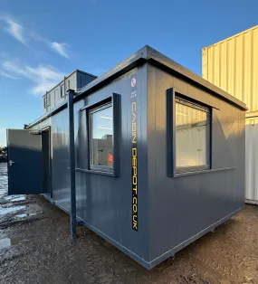 32x10ft Cabin | Office / Canteen | Anti-Vandal Cabin | Site Accommodation | kitchenette | No 975