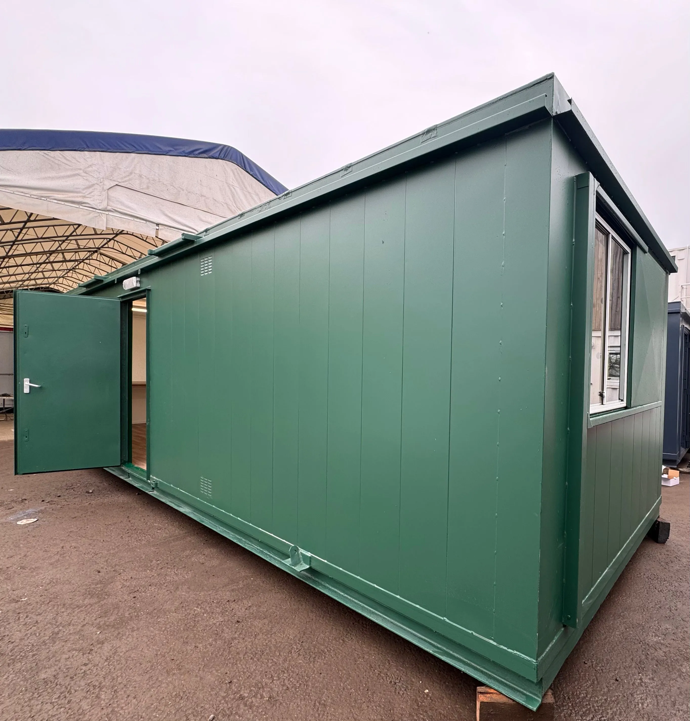 32x10ft Cabin | Open Plan Canteen / Office | Anti-Vandal | Portable Building | No 1175