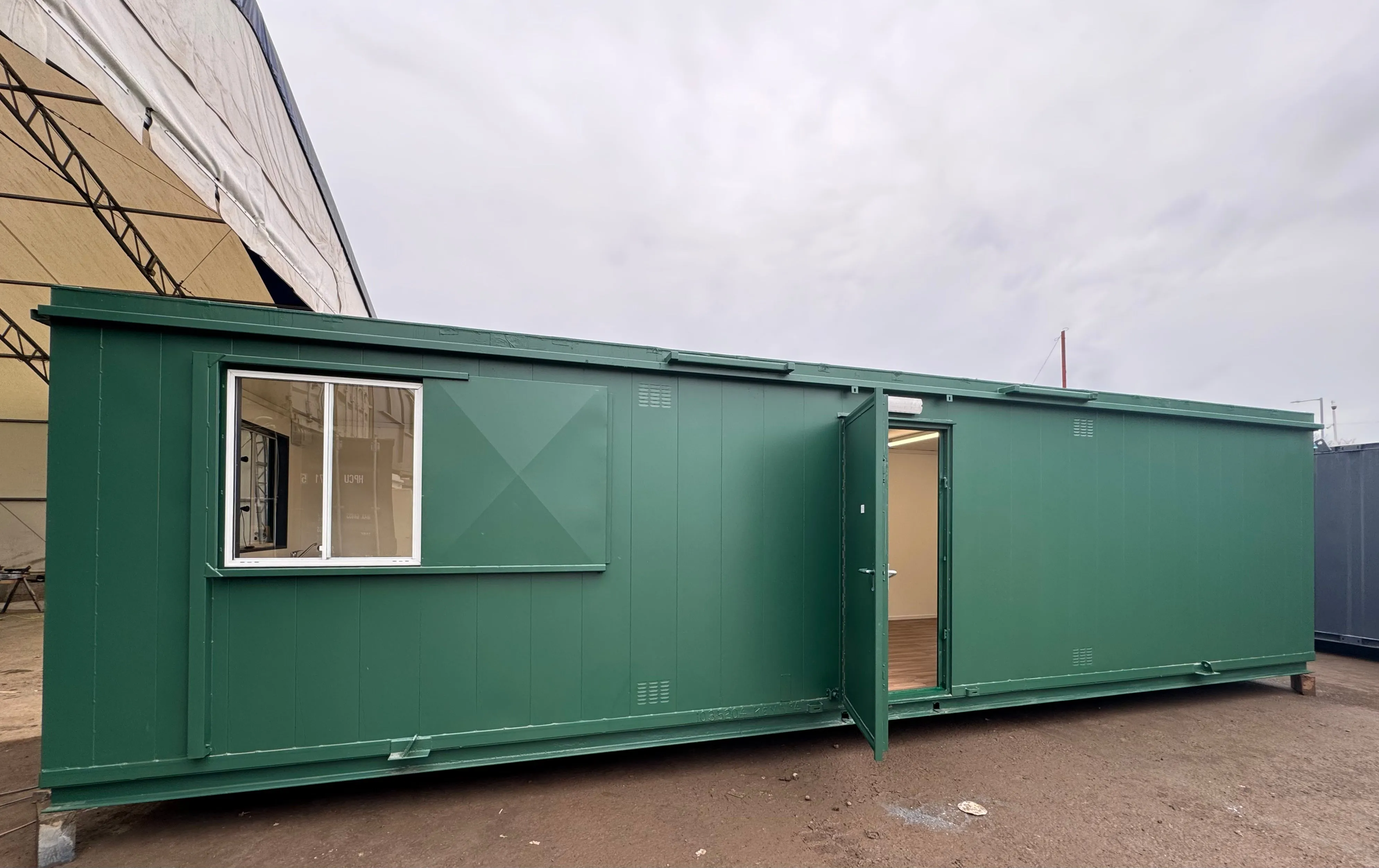 32x10ft Cabin | Open Plan Canteen / Office | Anti-Vandal | Portable Building | No 1175