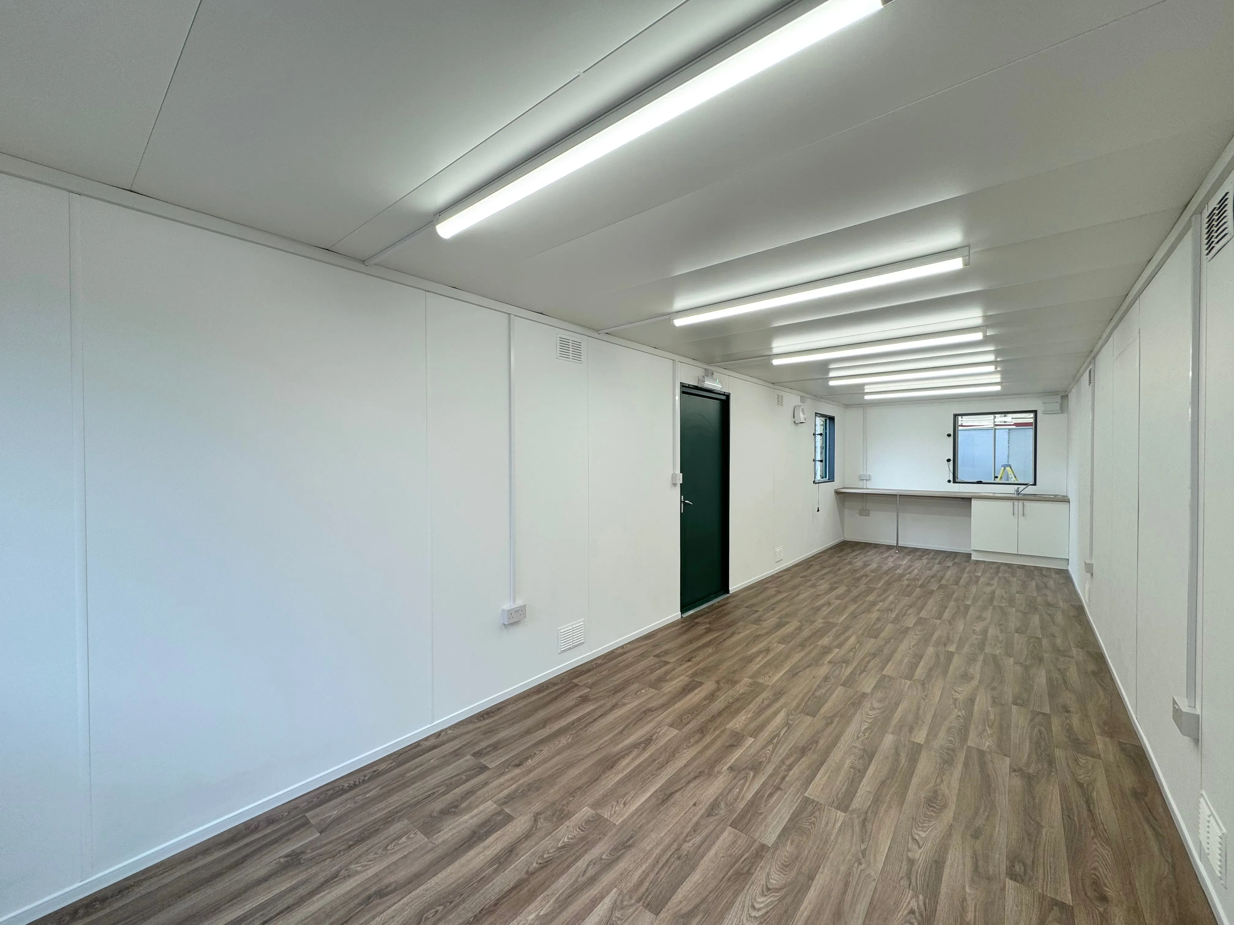 32x10ft Cabin | Open Plan Canteen / Office | Anti-Vandal | Portable Building | No 1175