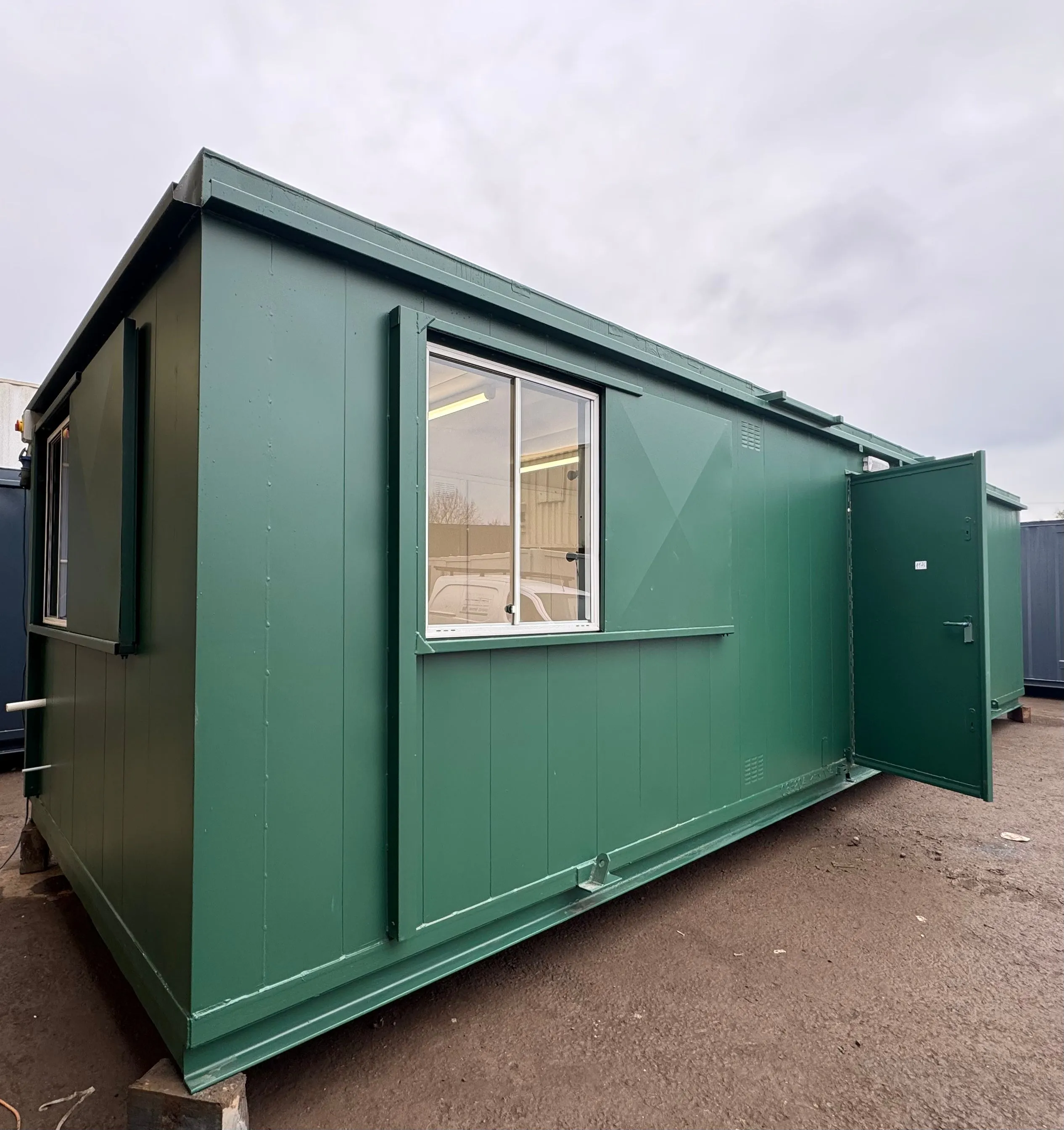 32x10ft Cabin | Open Plan Canteen / Office | Anti-Vandal | Portable Building | No 1175