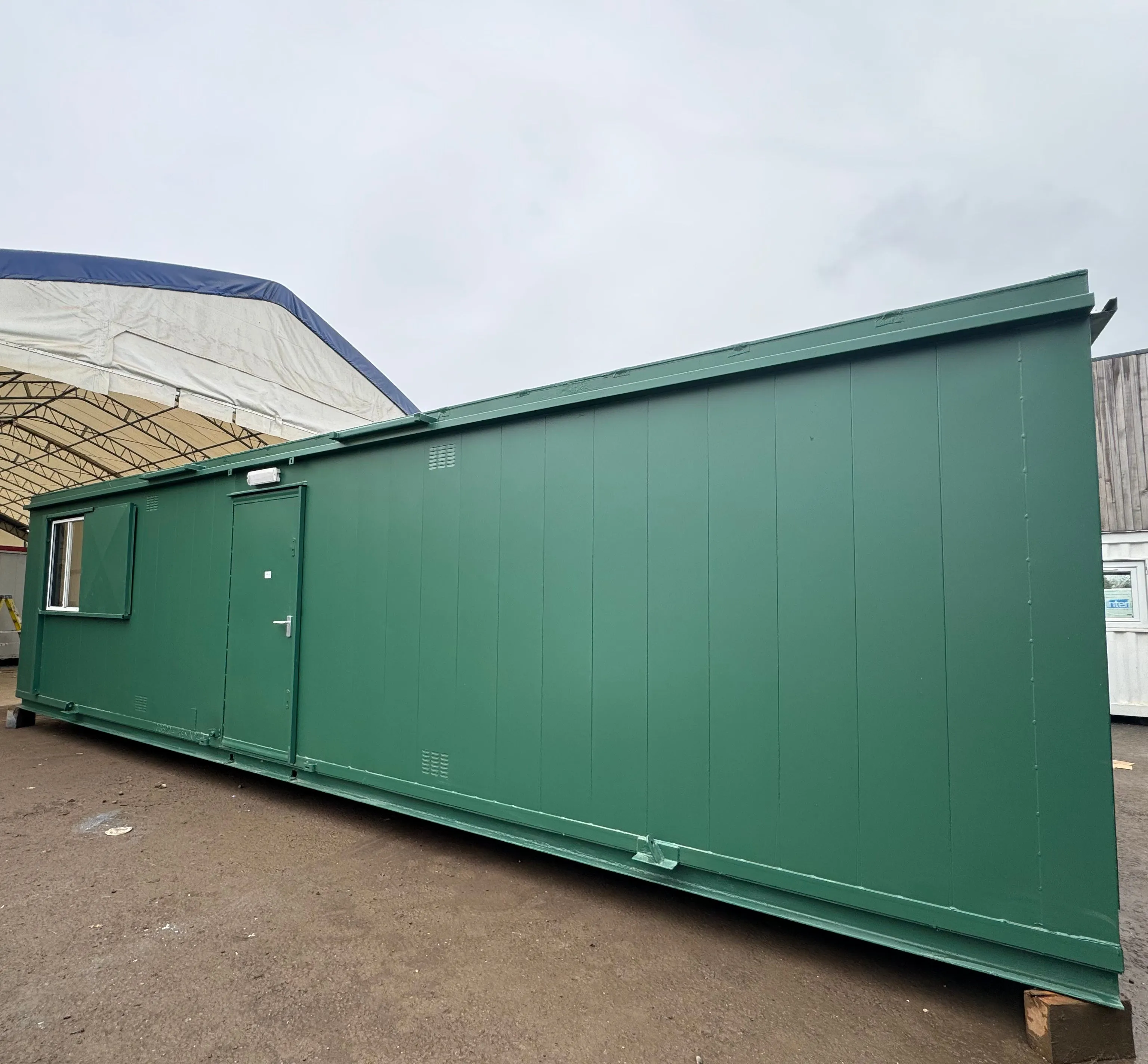 32x10ft Cabin | Open Plan Canteen / Office | Anti-Vandal | Portable Building | No 1175
