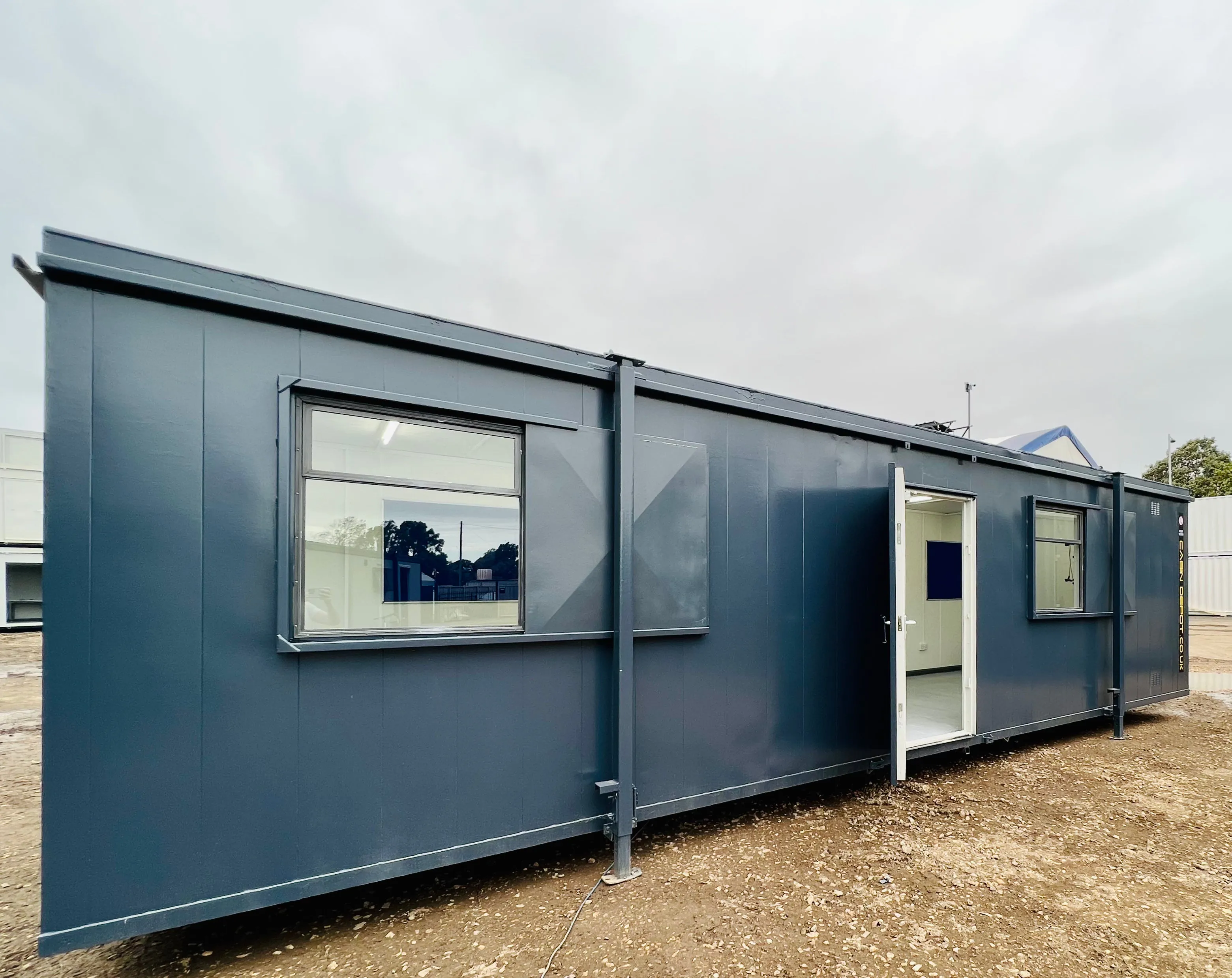 32x10ft Cabin | Open Plan | Office / Canteen | Anti-Vandal | Site Accommodation | No 974