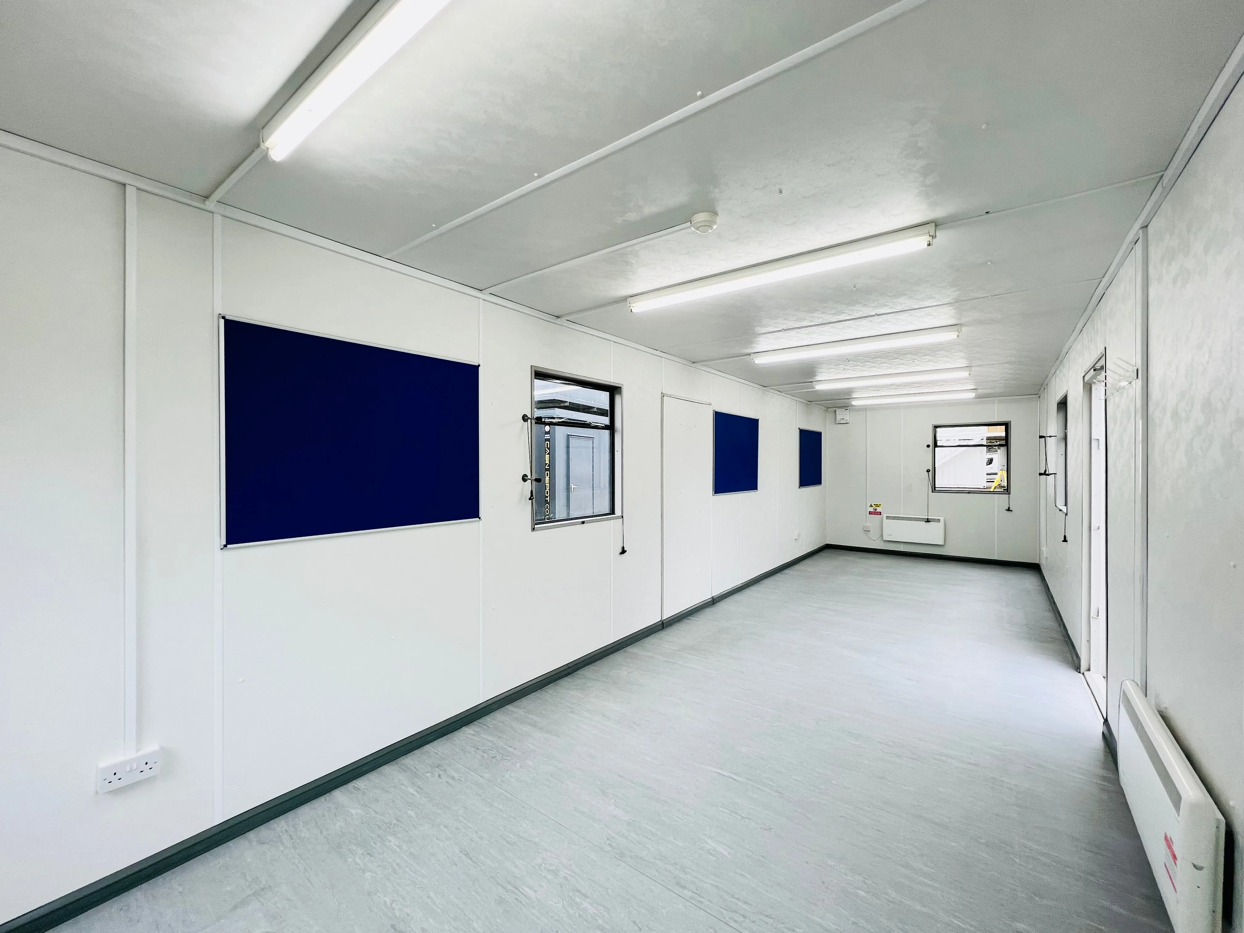 32x10ft Cabin | Open Plan | Office / Canteen | Anti-Vandal | Site Accommodation | No 974