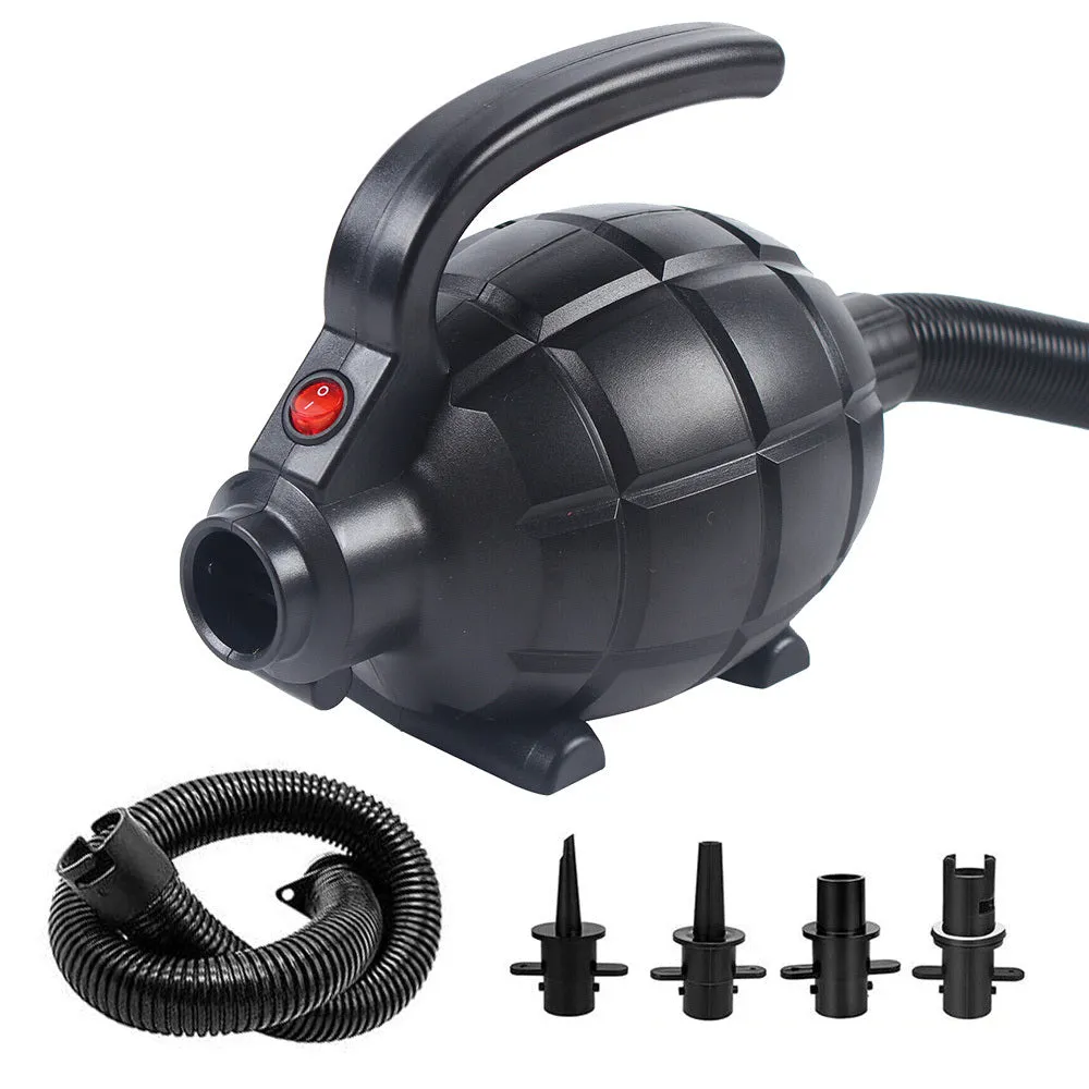 600W Electric Air Pump with 4 Nozzles, Portable Inflator - Proflex