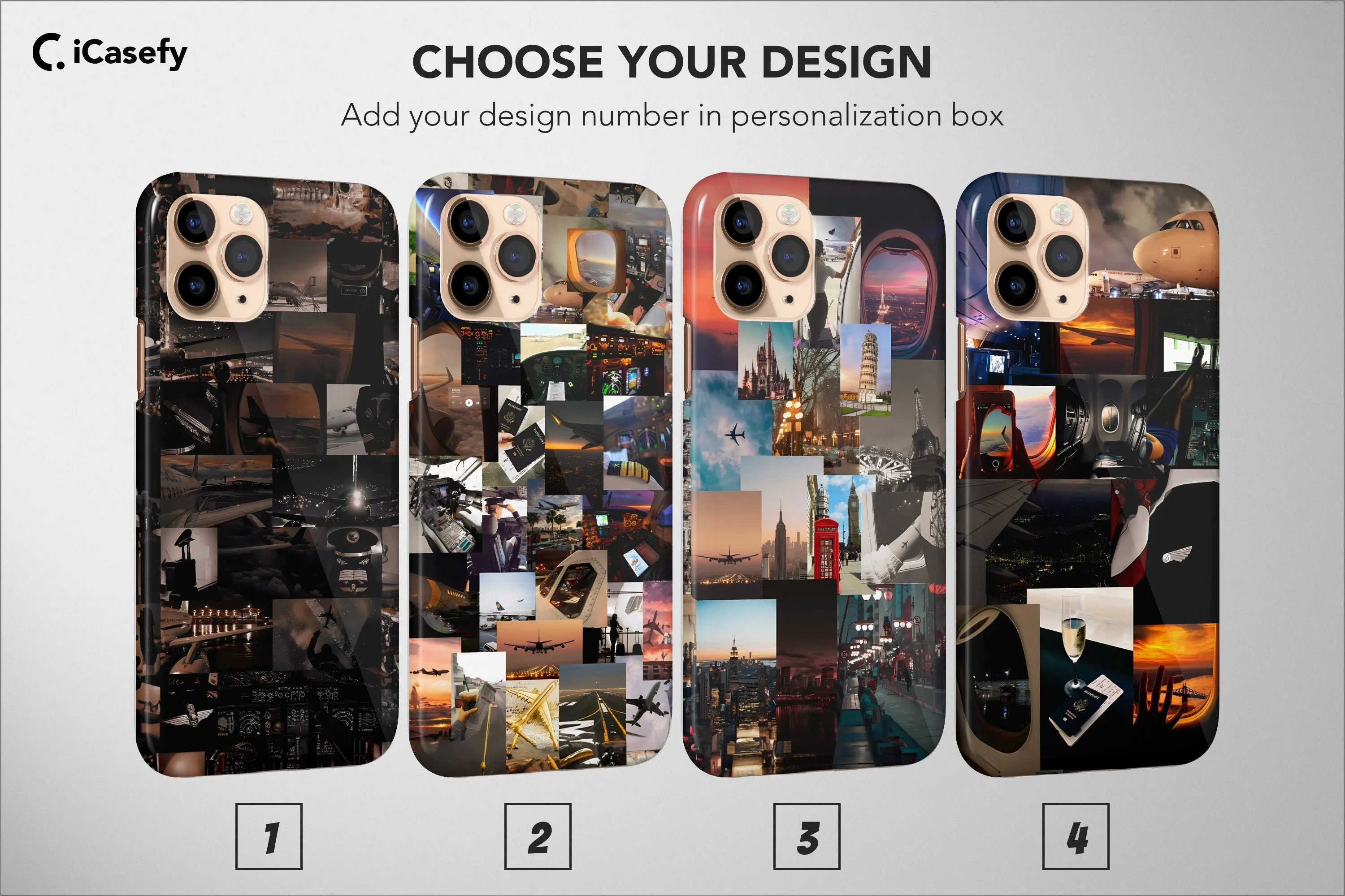 Adventure Travel Phone Case Travelling Collage Cover