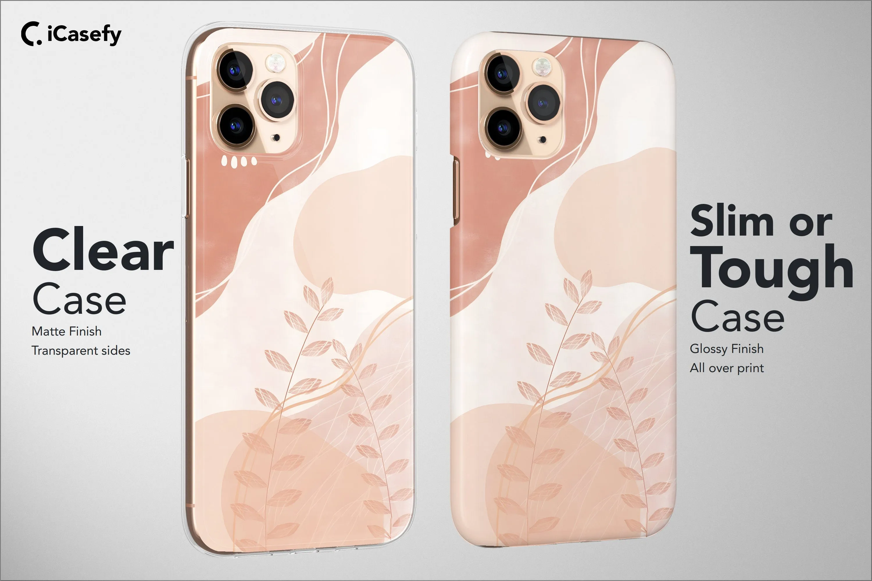 Aesthetic Boho Phone Case Abstract Cover