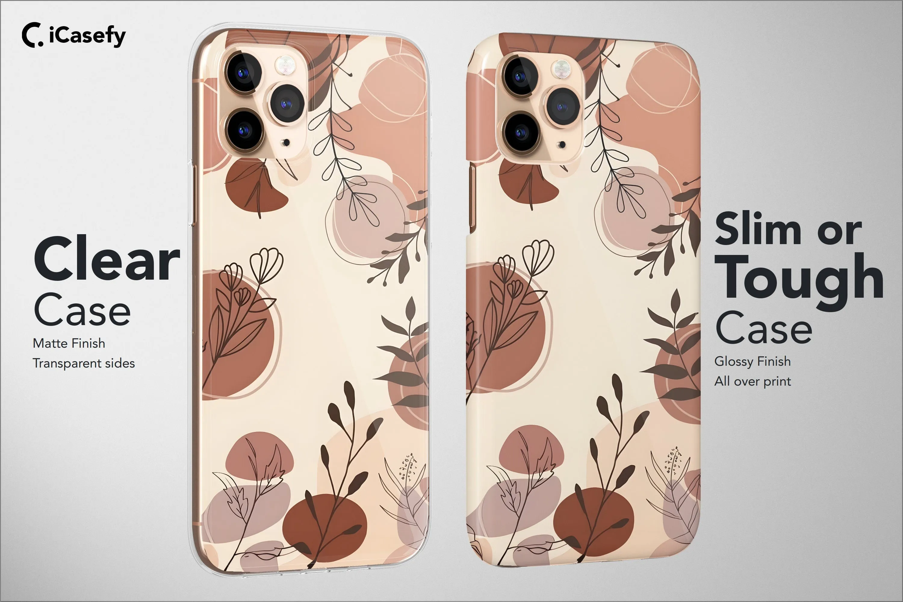 Aesthetic Boho Phone Case Abstract Cover