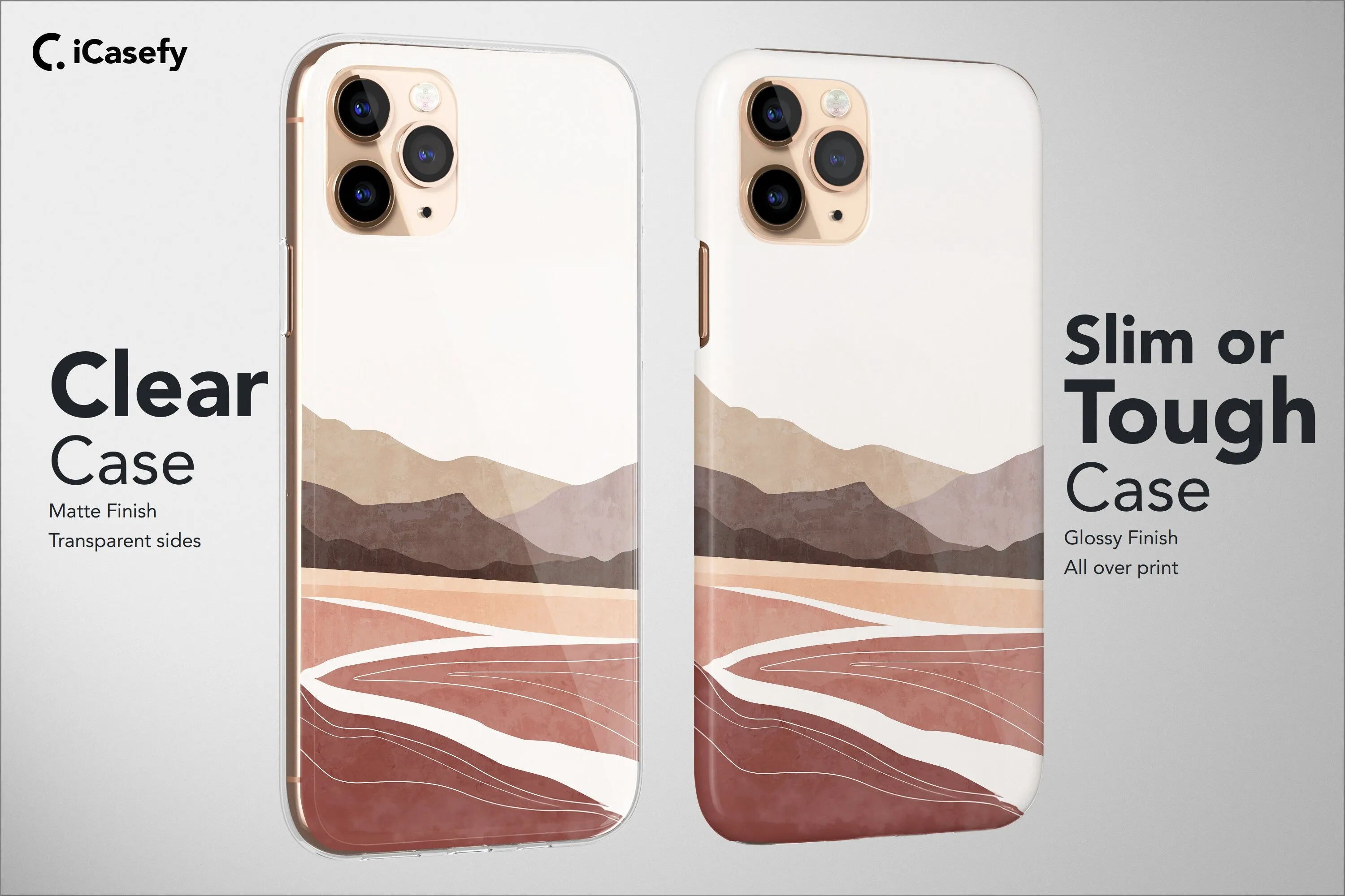 Aesthetic Boho Phone Case Landscape Cover