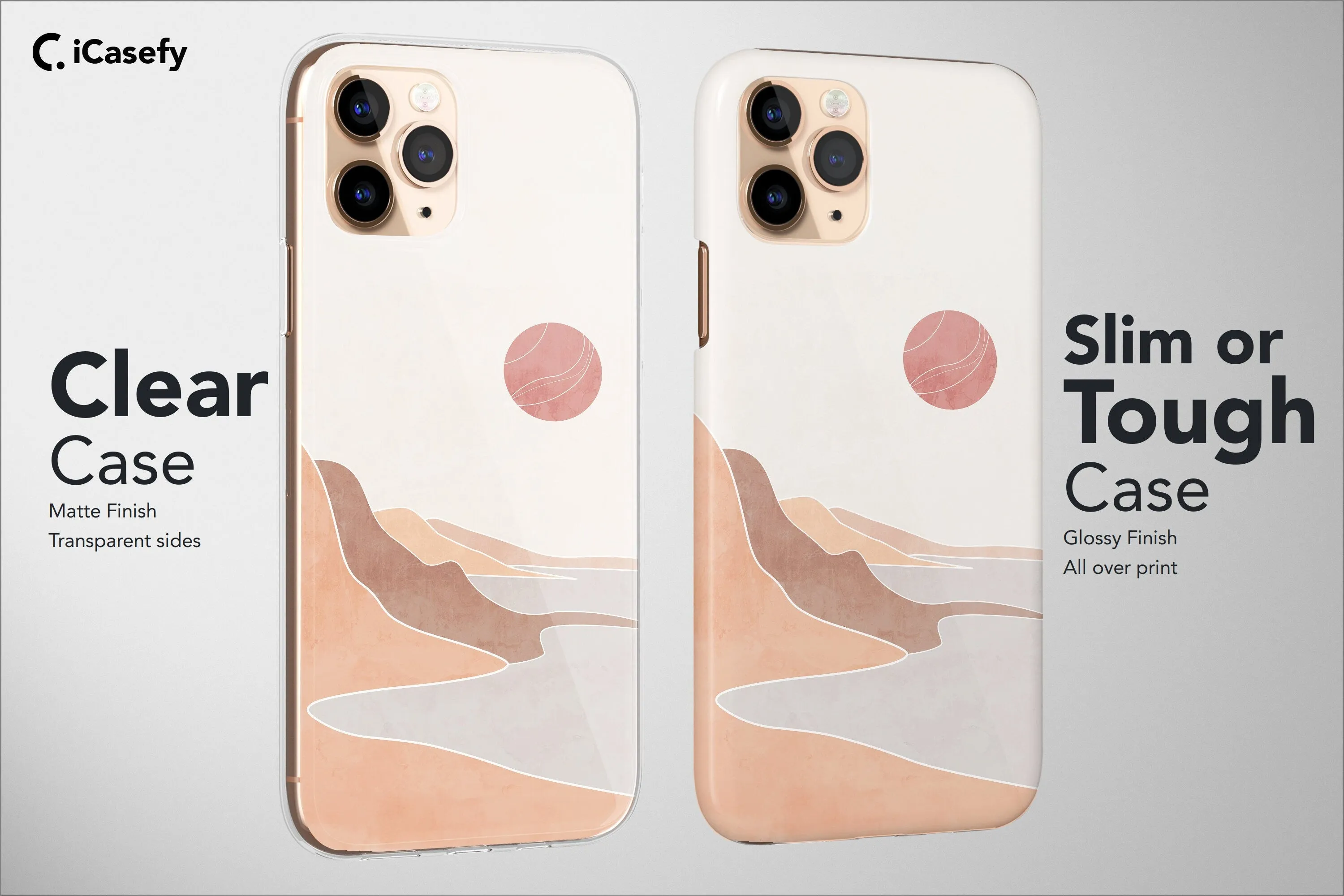 Aesthetic Boho Phone Case Landscape Cover