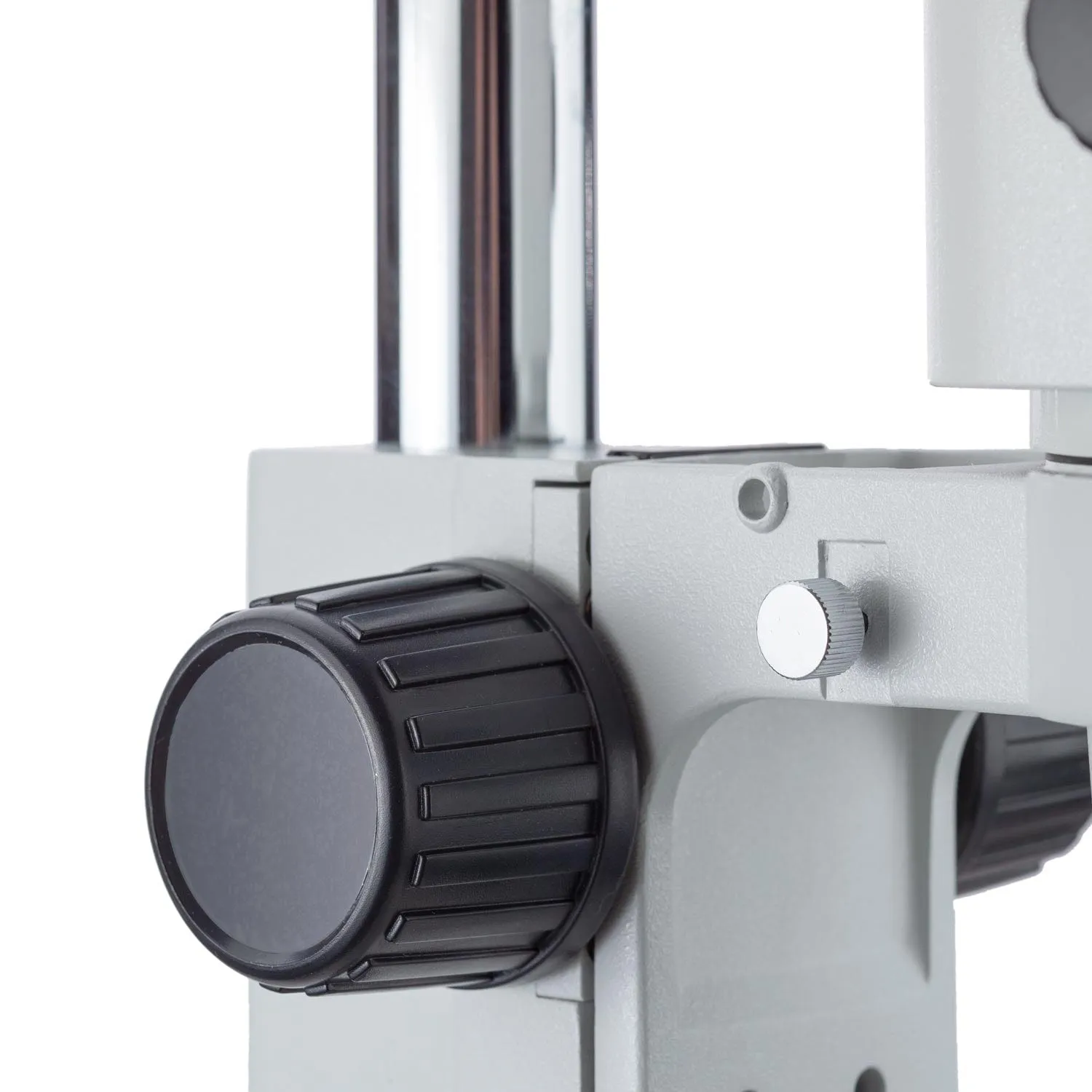 AmScope ZM-1 Series Zoom Trinocular Stereo Microscope 6.7X-45X Magnification on Compact Table Stand