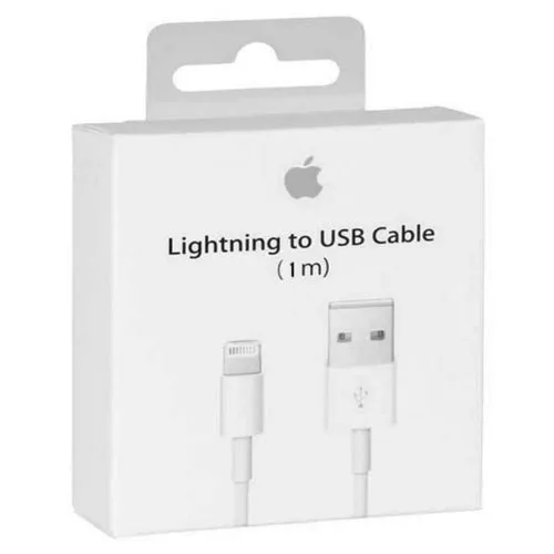 Apple iPhone 5  Lightning To Usb Charge and Data Sync Lightning Cable 1M White