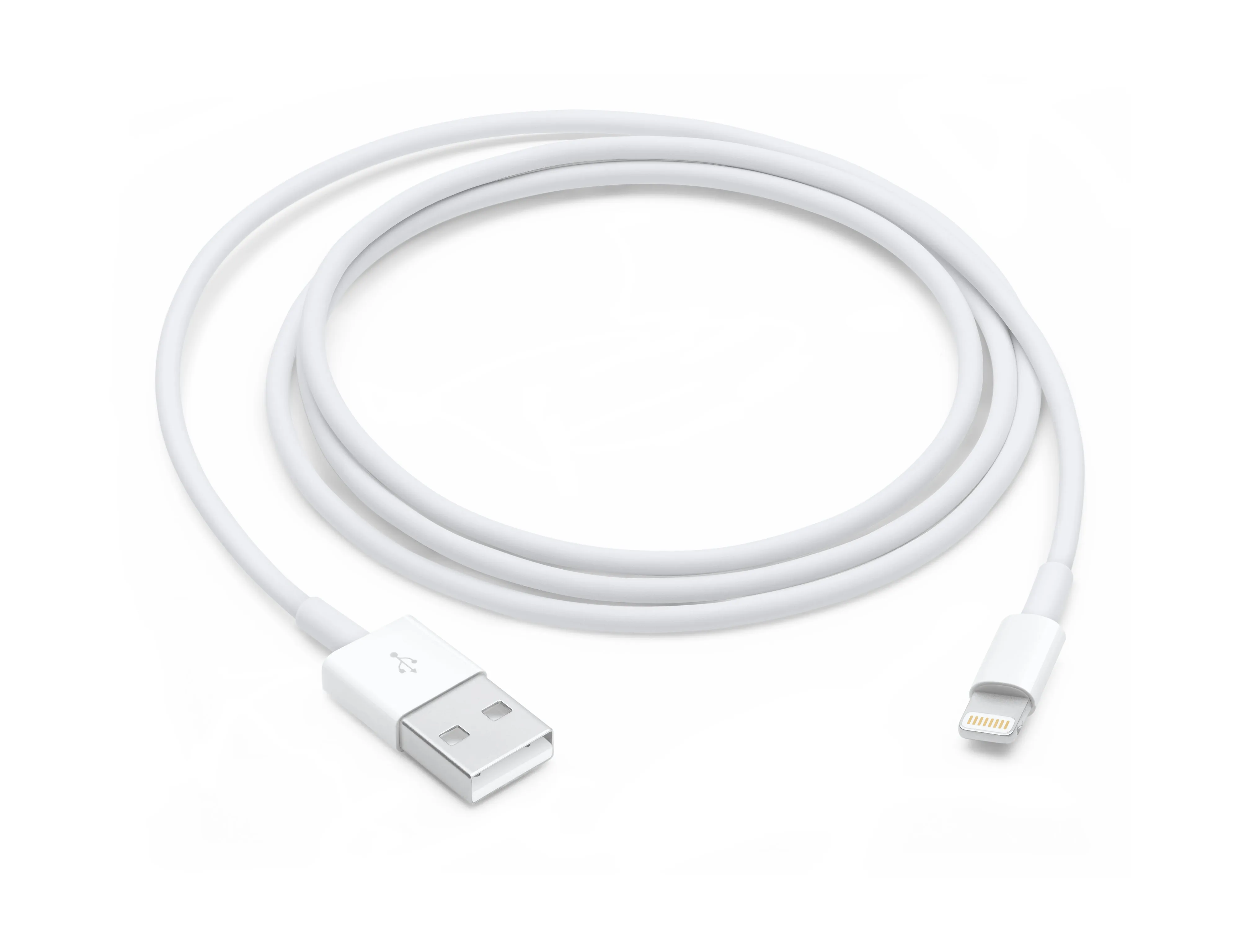 Apple iPhone 8 Plus Lightning To Usb Charge and Data Sync Lightning Cable 1M White