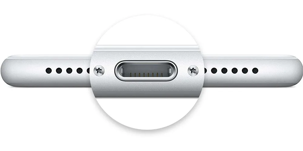 Apple iPhone SE 2020 Lightning To Usb Charge and Data Sync Lightning Cable 1M White