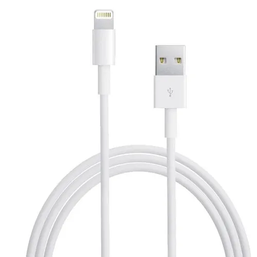 Apple iPhone SE 2020 Lightning To Usb Charge and Data Sync Lightning Cable 1M White