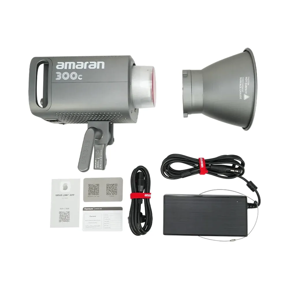 Aputure Amaran 300C 300W RGBWW COB LED Light (Grey)