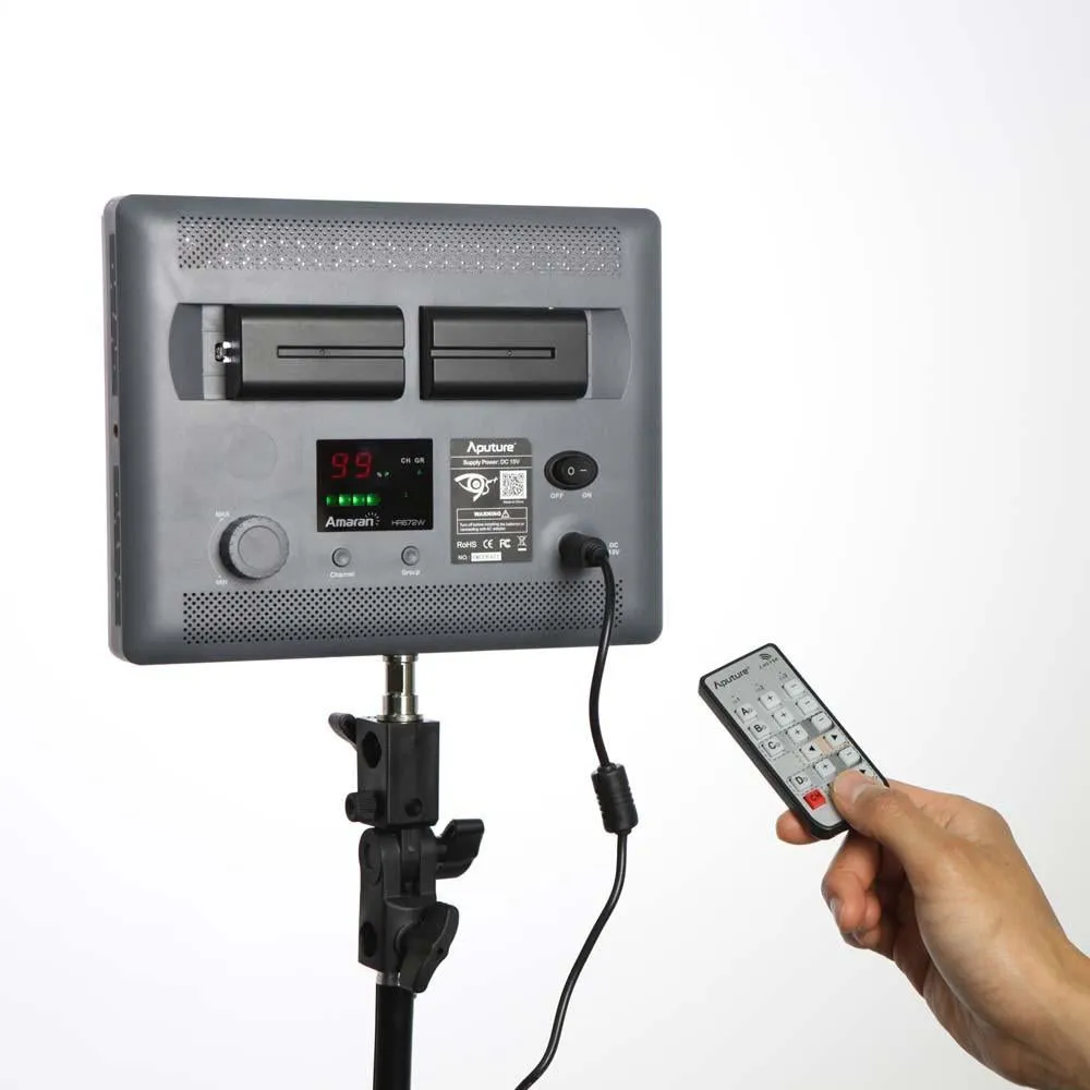Aputure HR672 W/S/C LED Video Continuous Lighting Kit and Stand