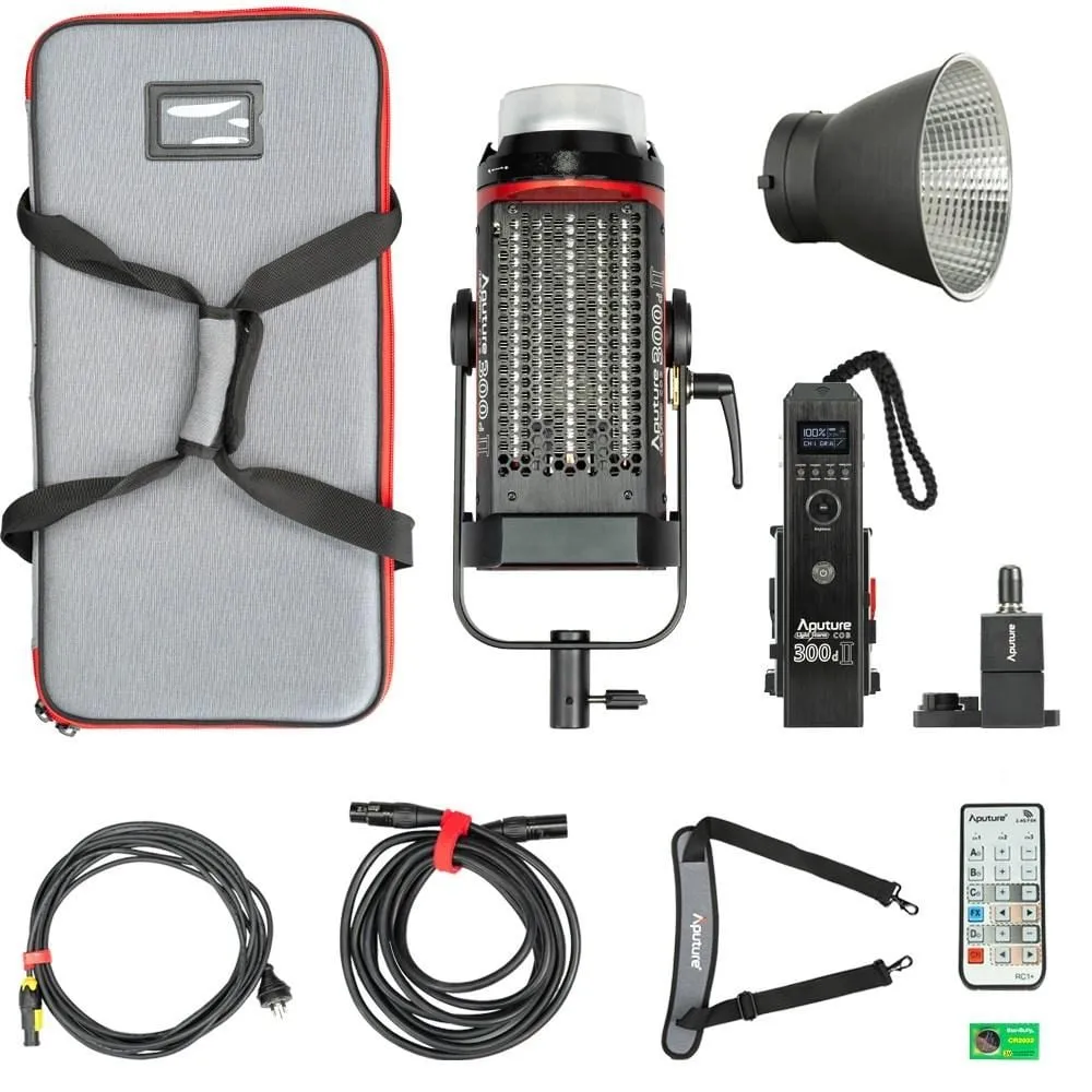 Aputure Light Storm C300D II 5500k CRI 96  LED Video Studio Light