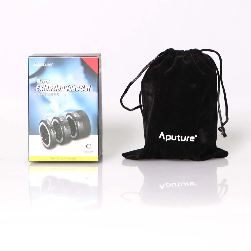 Aputure Macro Extension Tube Set for Nikon Lens AC-MN