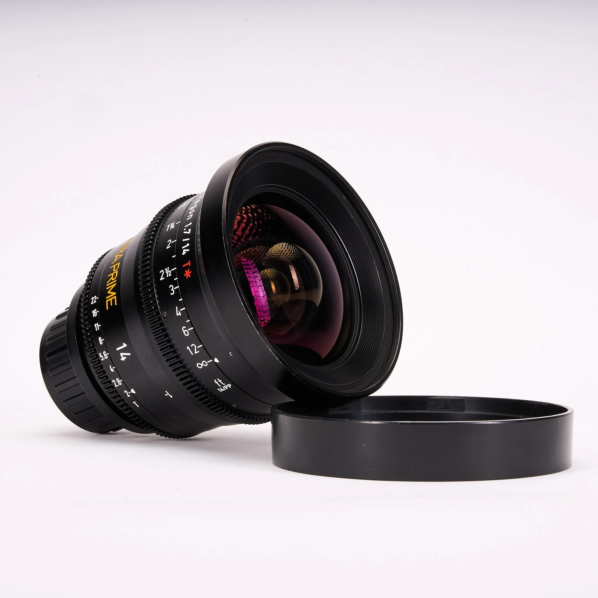 ARRI Zeiss Ultra Prime 14mm T1.9 Lens with PL Mount & Feet