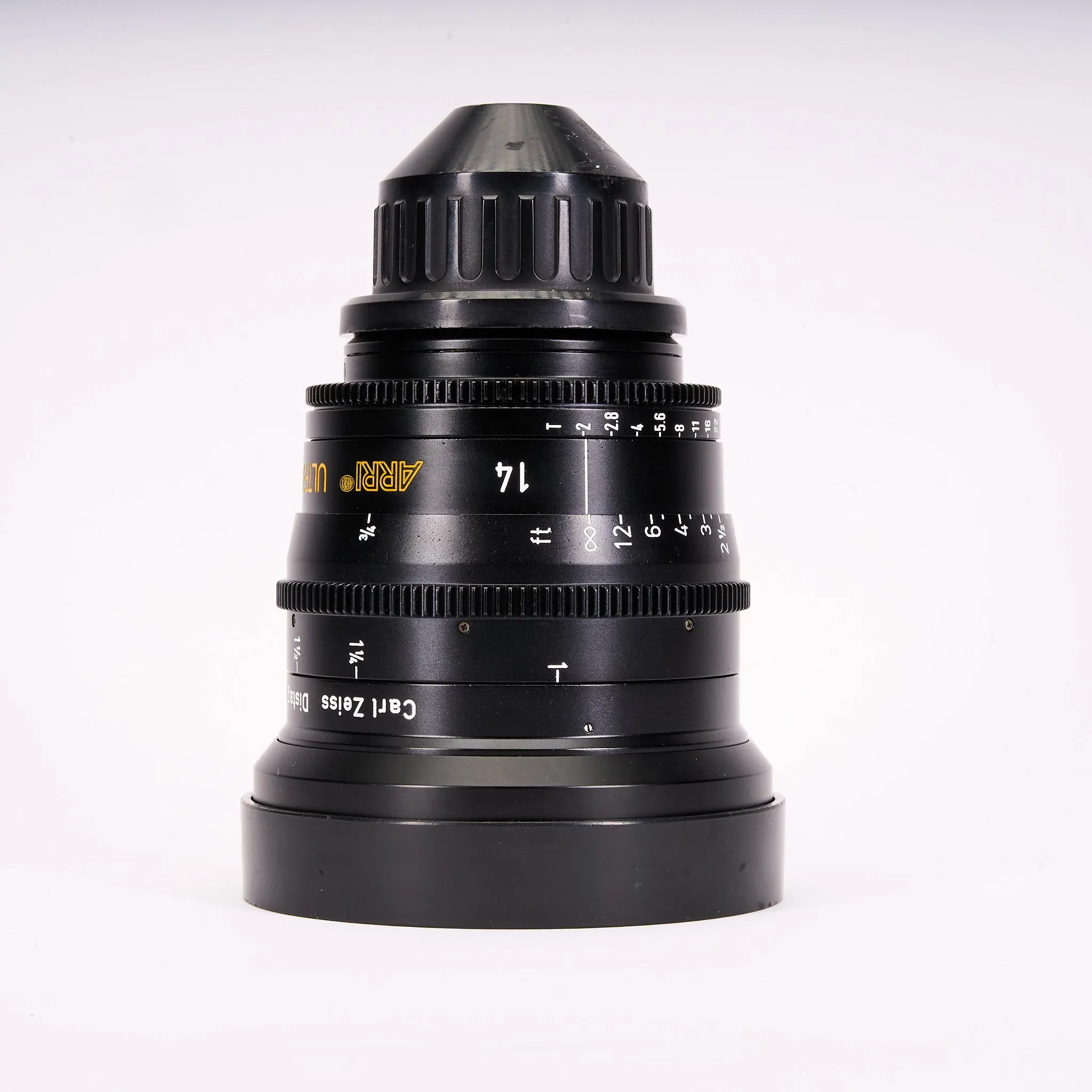 ARRI Zeiss Ultra Prime 14mm T1.9 Lens with PL Mount & Feet