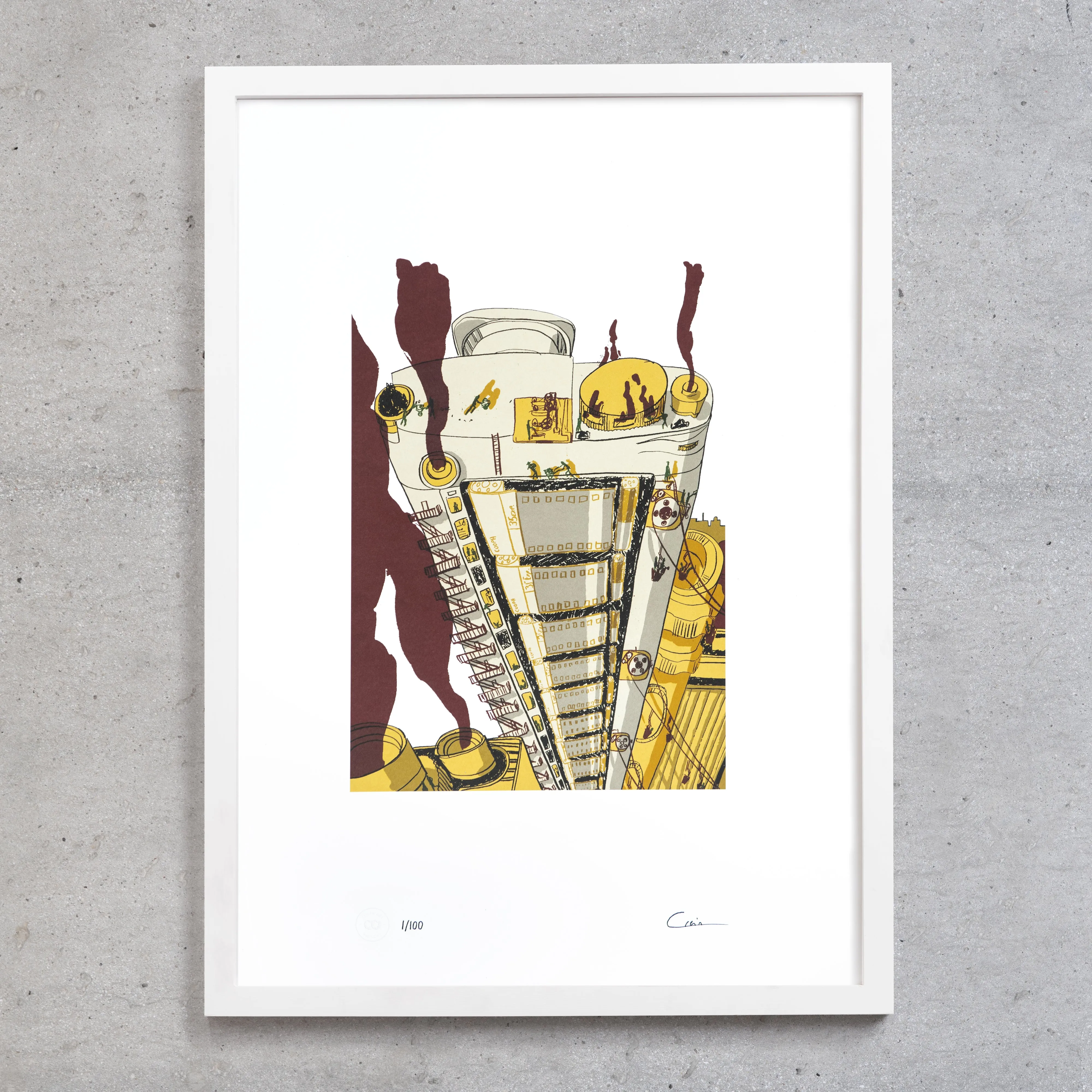Art Print CITY by Julian Grein - Limited Edition