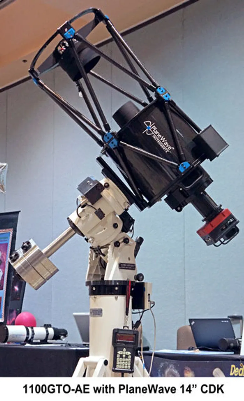 Astro-Physics 1100GTO German Equatorial Mount with Extended Temperature Absolute Encoders - Includes APCC-PRO and PEMPro