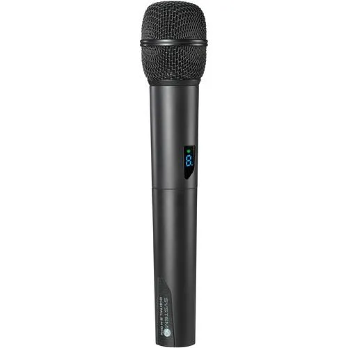 Audio-Technica ATW-1702 System 10 - Camera-Mount Digital Wireless Microphone System With Handheld Mic