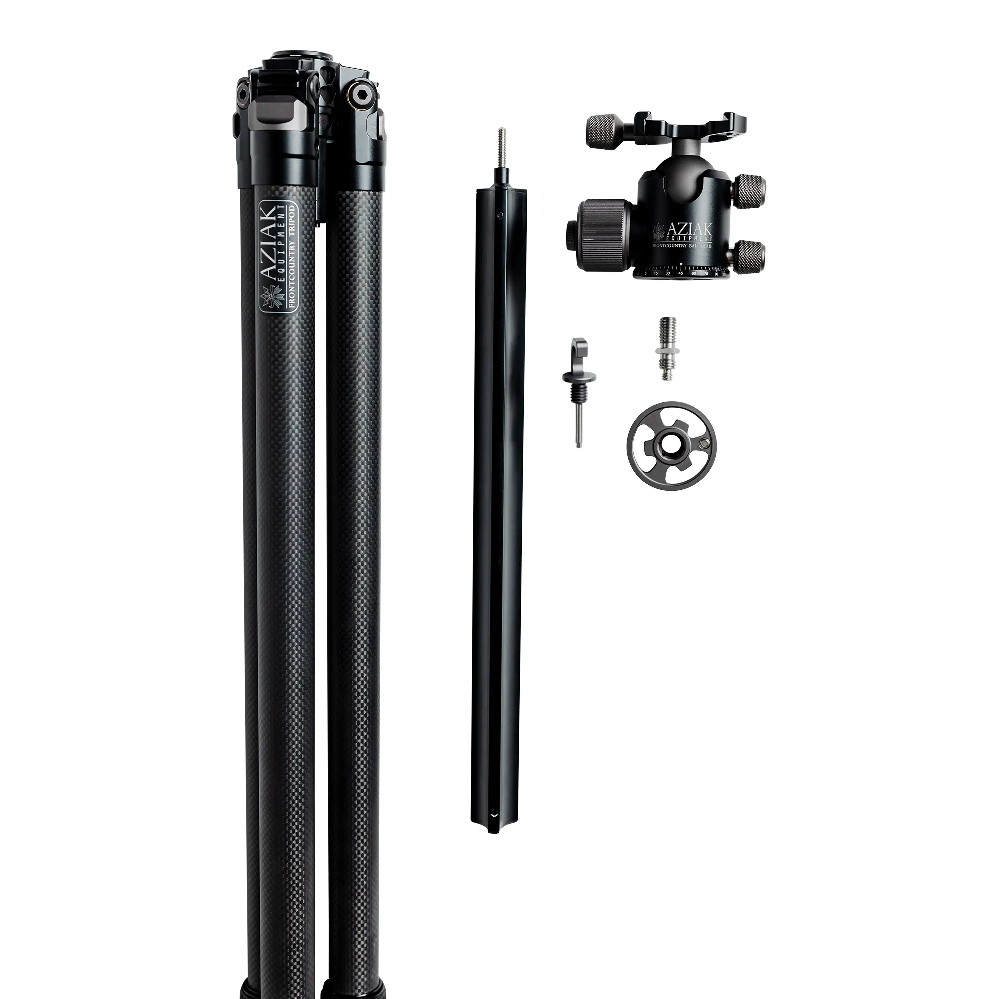 Premium Aziak Equipment Frontcountry Tripod - Lightweight, Durable, and Adjustable Outdoor Support for Cameras and Binoculars