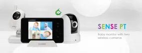 Baby video cameras with monitor, PT camera
