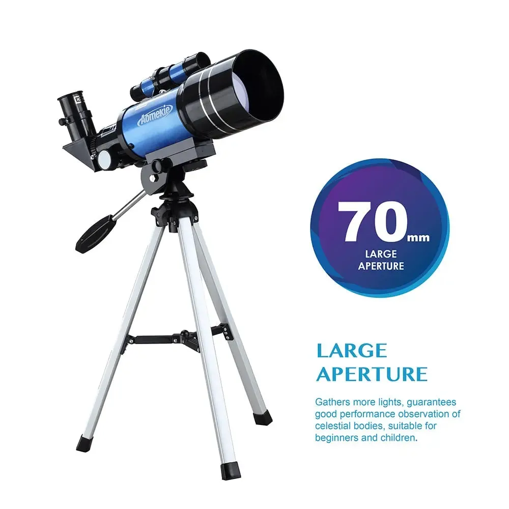 BeachScope 70400: Telescope with Adjustable Tripod and Phone Adapter (16x to 66x)