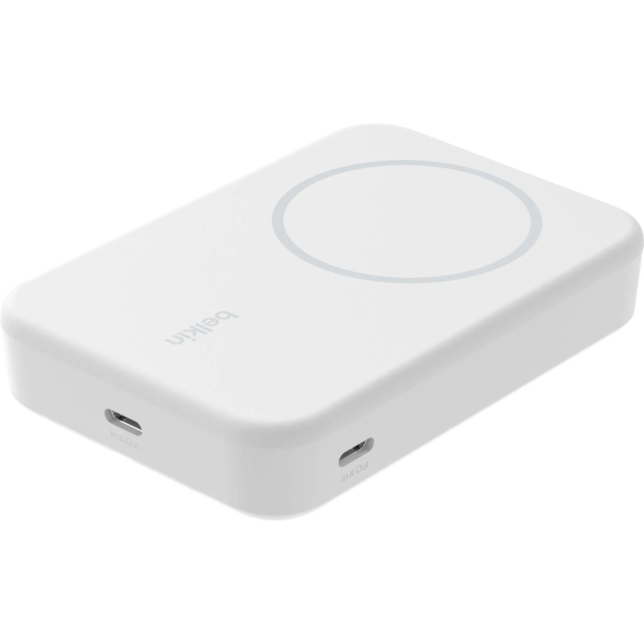 Belkin BoostCharge Pro Magnetic 10K Qi2 15W Power Bank (White)