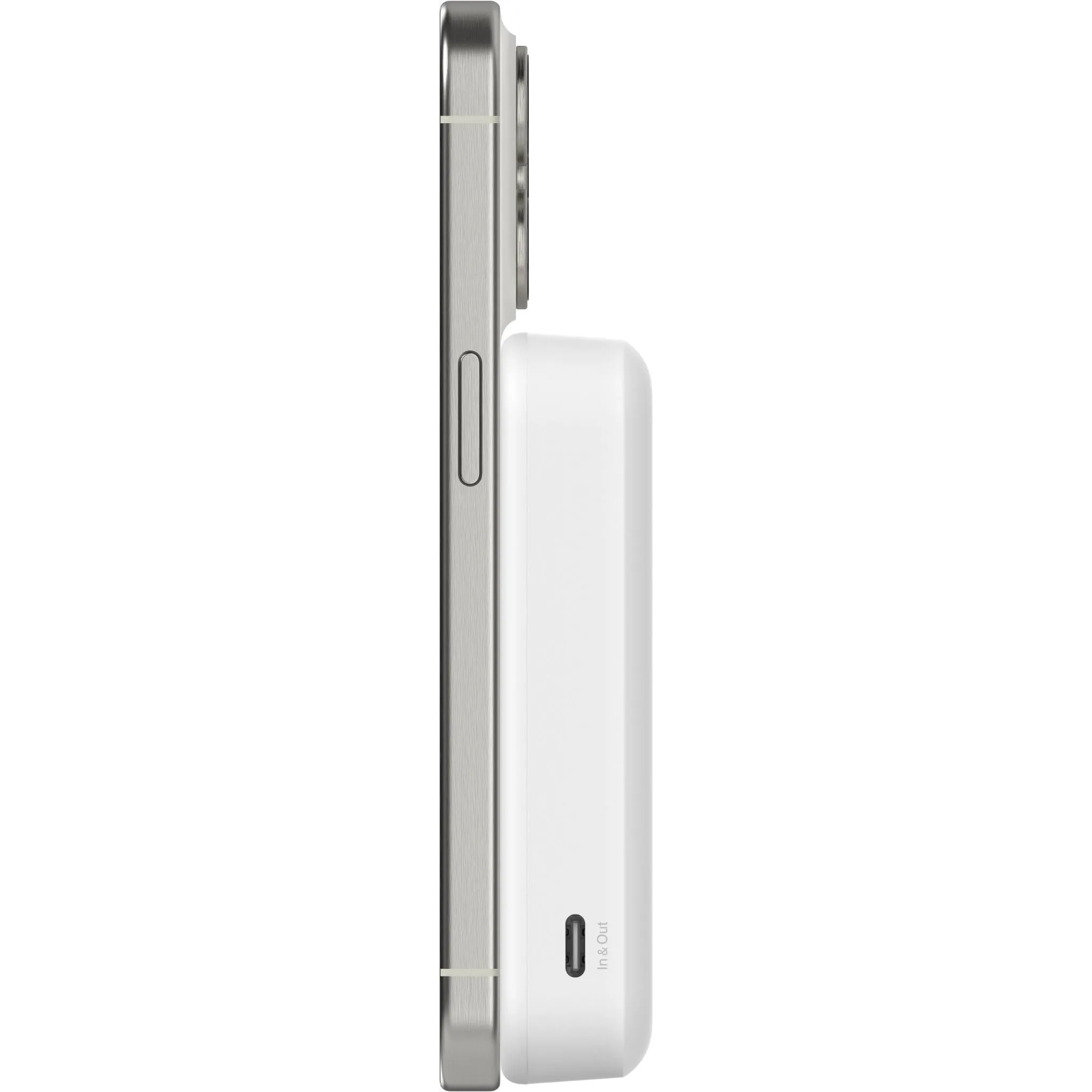Belkin BoostCharge Pro Magnetic 10K Qi2 15W Power Bank (White)