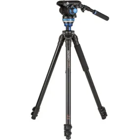 Benro A2573FS6PRO S6 Pro Video Head & Al Flip Lock Legs Kit