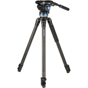 Benro C373F Carbon Fiber Single-Tube Tripod with S8Pro Fluid Video Head Benro C373F Carbon Fiber Single-Tube Tripod with S8Pro Fluid Video Head