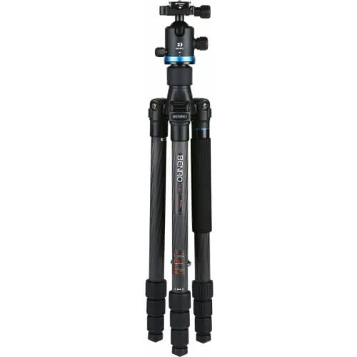 Benro iFoto Tripod Kit, Carbon Fibre, 4 Section, Twist Lock, B2 Ball Head, 14kg PL