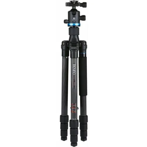 Benro iFoto Tripod Kit, Carbon Fibre, 4 Section, Twist Lock, B2 Ball Head, 14kg PL