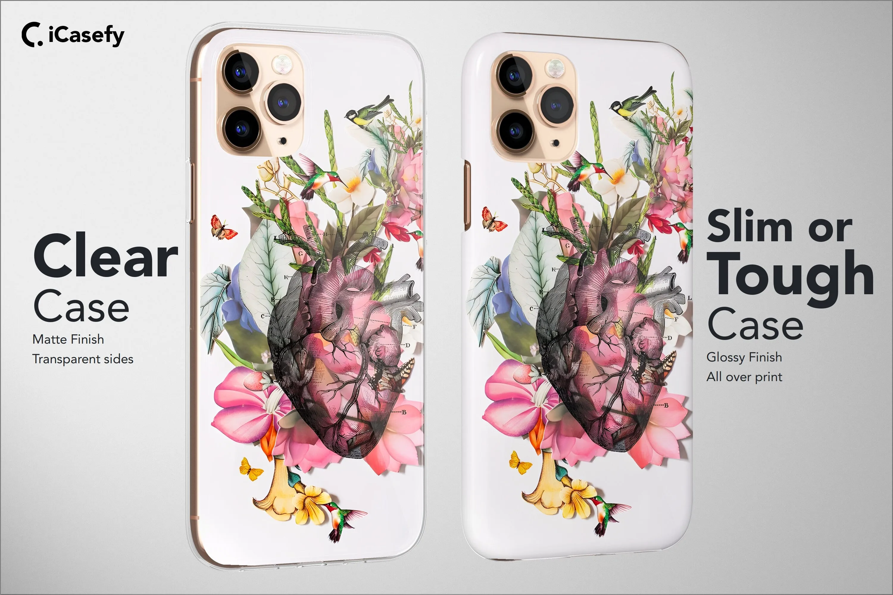Boho Nurse Phone Case, Anatomy Phone Case, Aesthetic Phone Case, Hospital Phone Case
