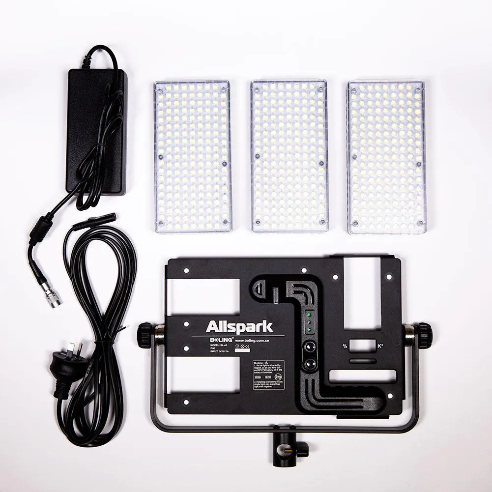 Boling BL-A3 Allspark 3x Single LED Panel Combo with Multi Bracket