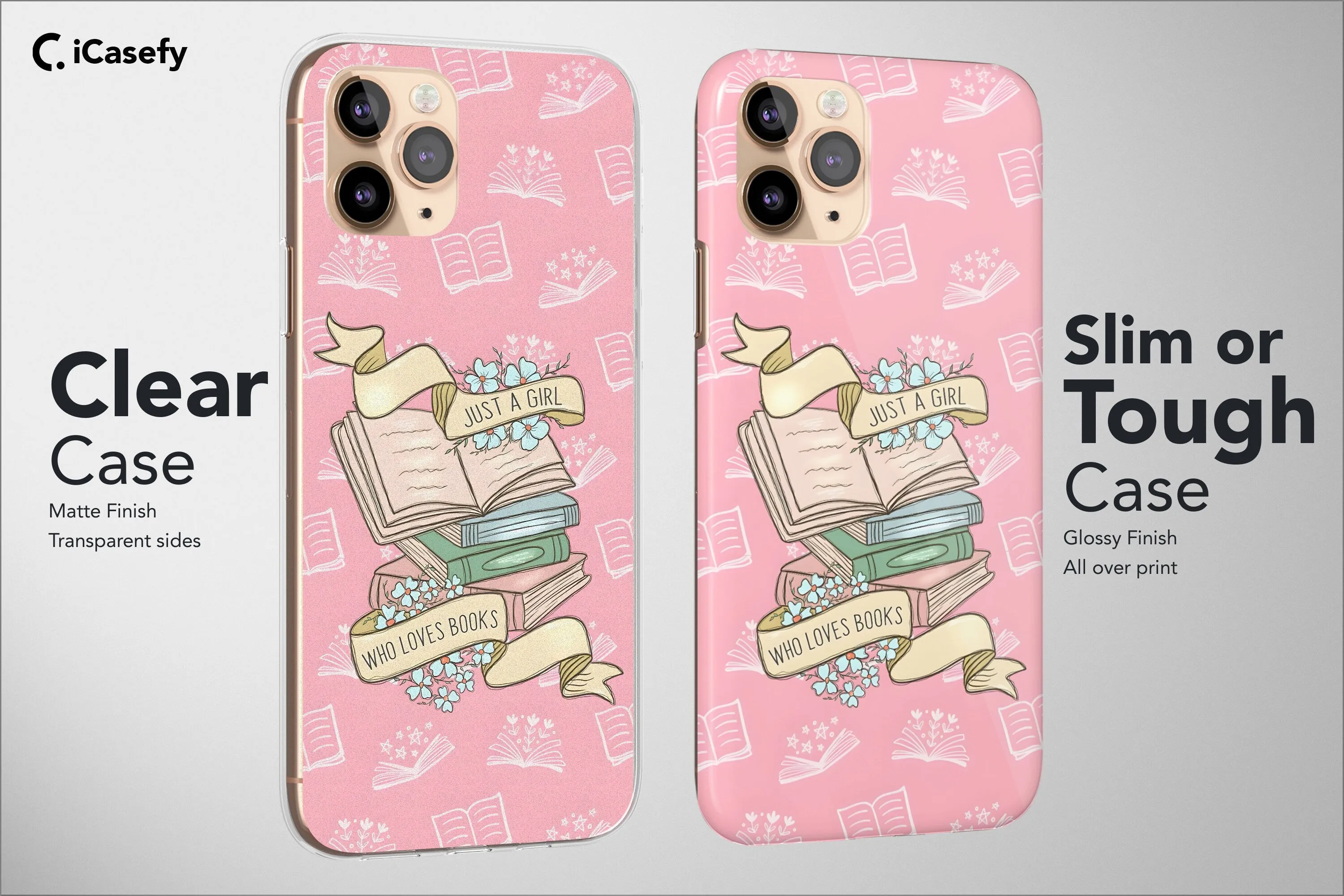 Book Lover Phone Case Chapter Bookish Aesthetic Cover
